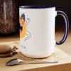 Two-Tone Coffee Mugs, 15oz - Image 14