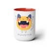 Two-Tone Coffee Mugs, 15oz