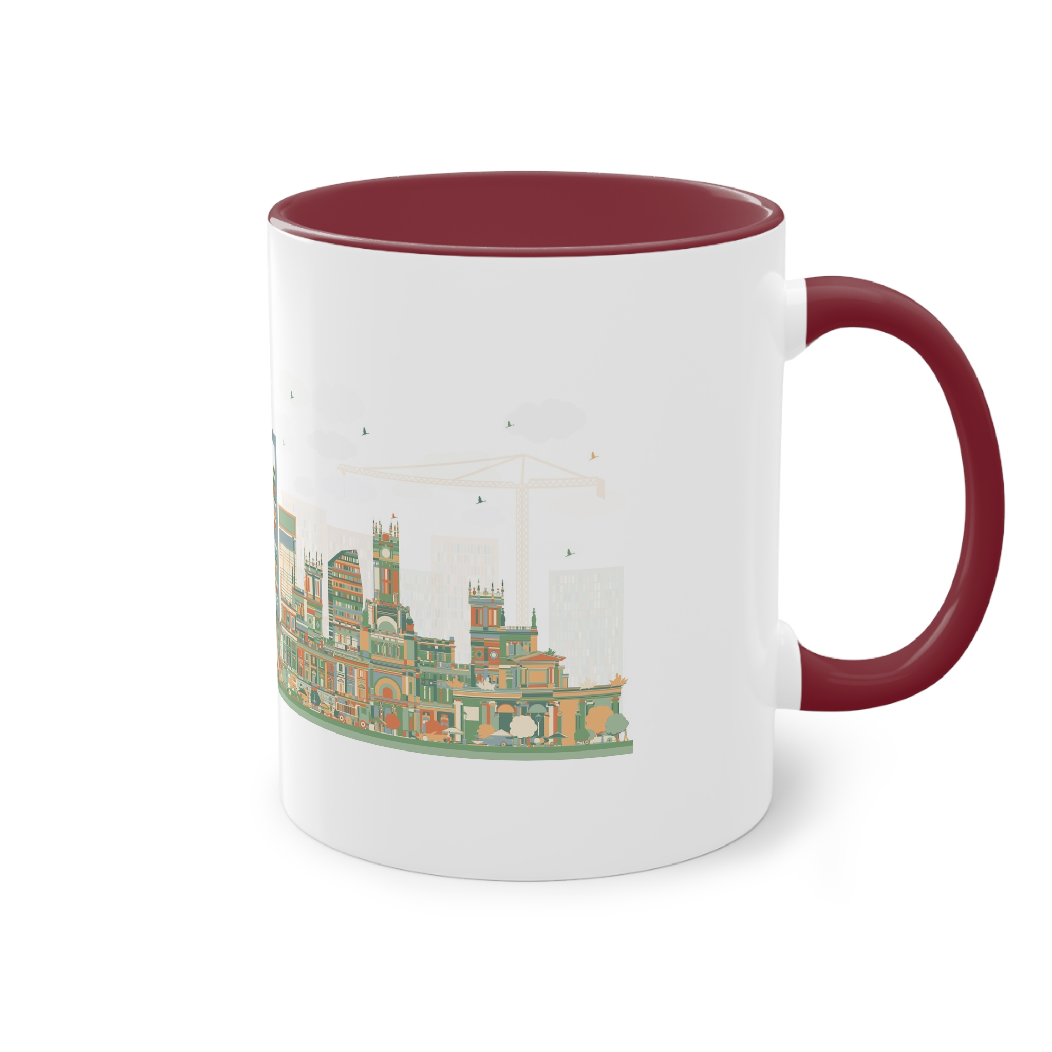 Madrid New Ver 1 Two Tone Coffee Mug 11oz - Image 8