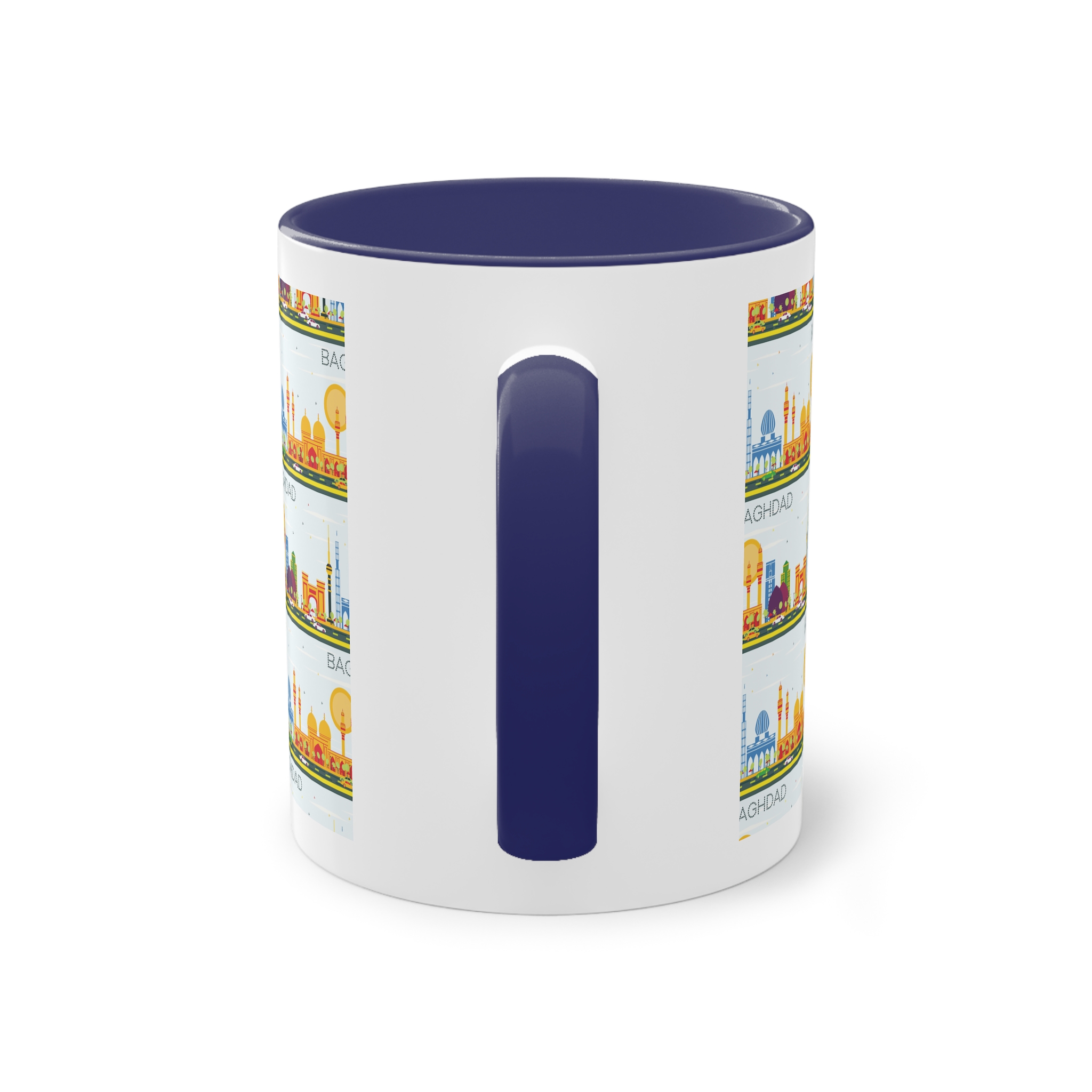 Baghdad Color Two Tone Coffee Mug 11oz - Image 42