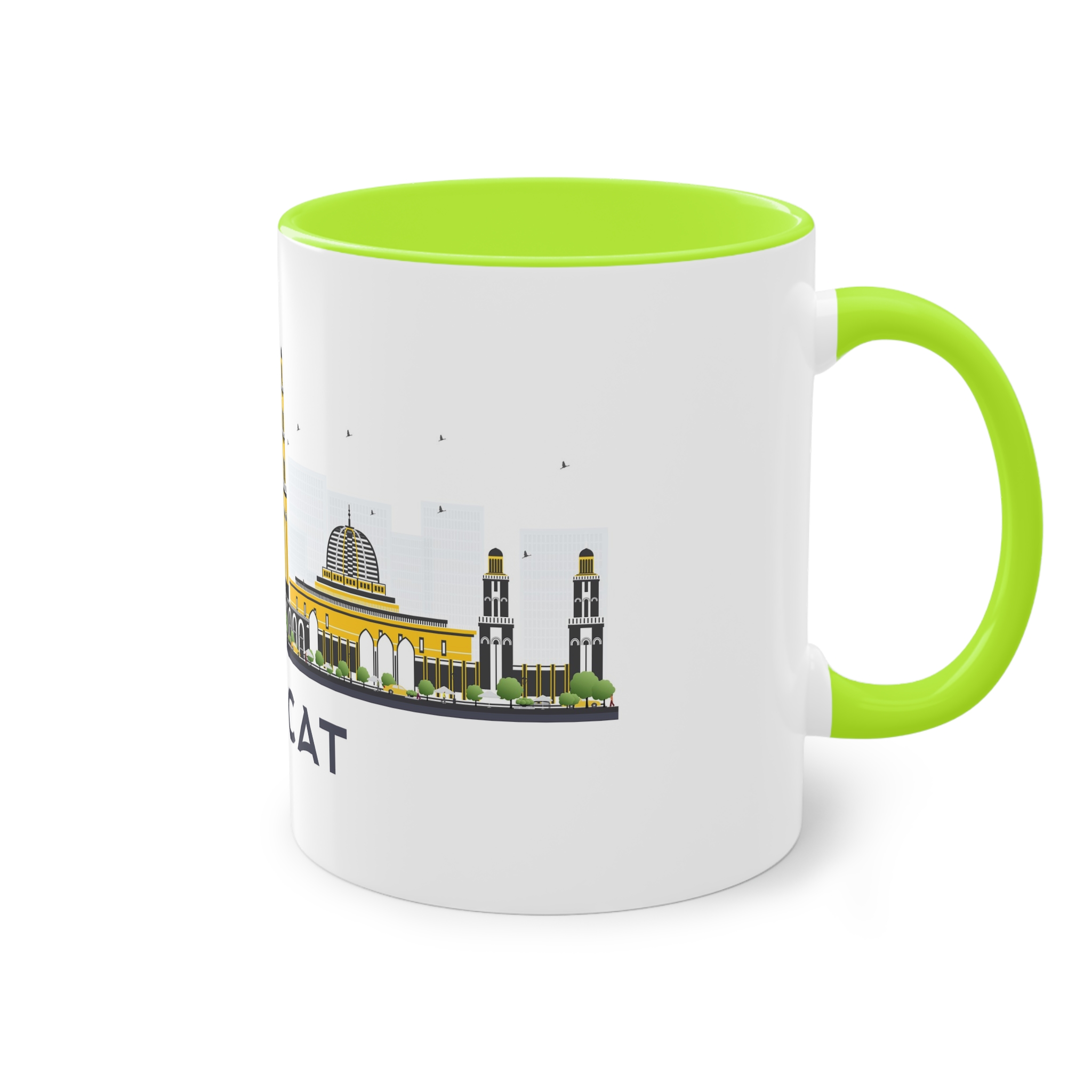 Muscat Isolated Two Tone Coffee Mug 11oz - Image 28