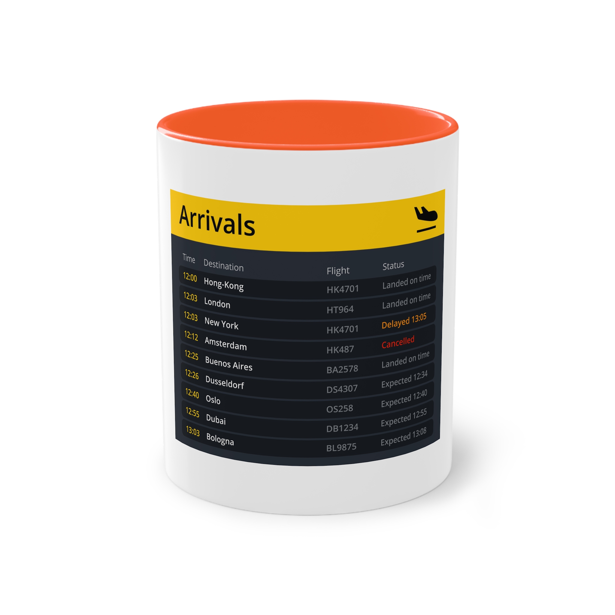 Arrivals Two Tone Coffee Mug 11oz - Image 13