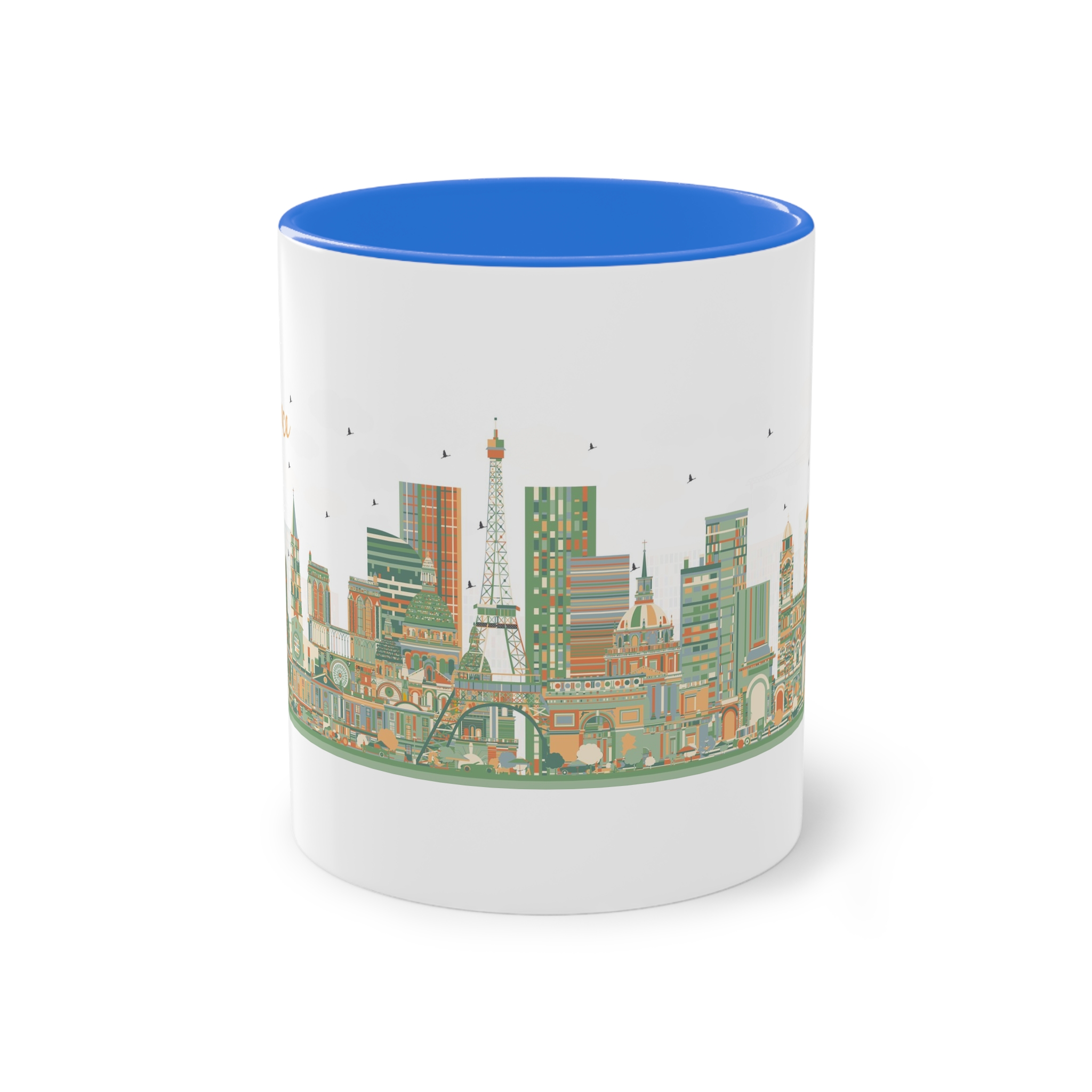 France Ver 1 Two Tone Coffee Mug 11oz - Image 37