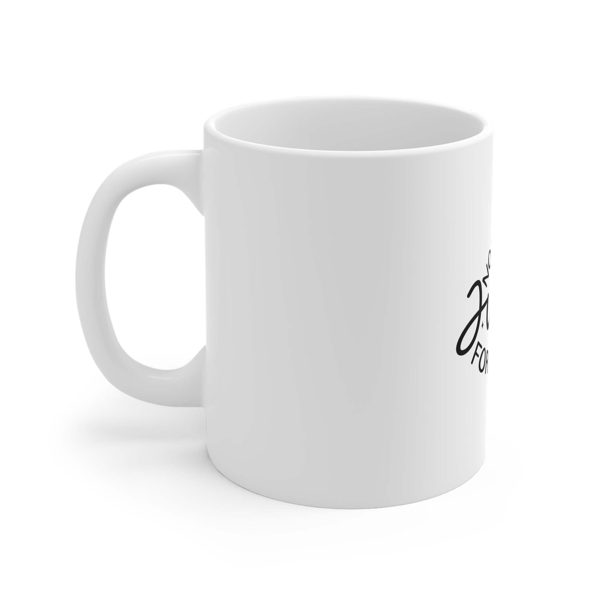 Perfect Just Forgiven Vector File 11oz White Mug - Image 2