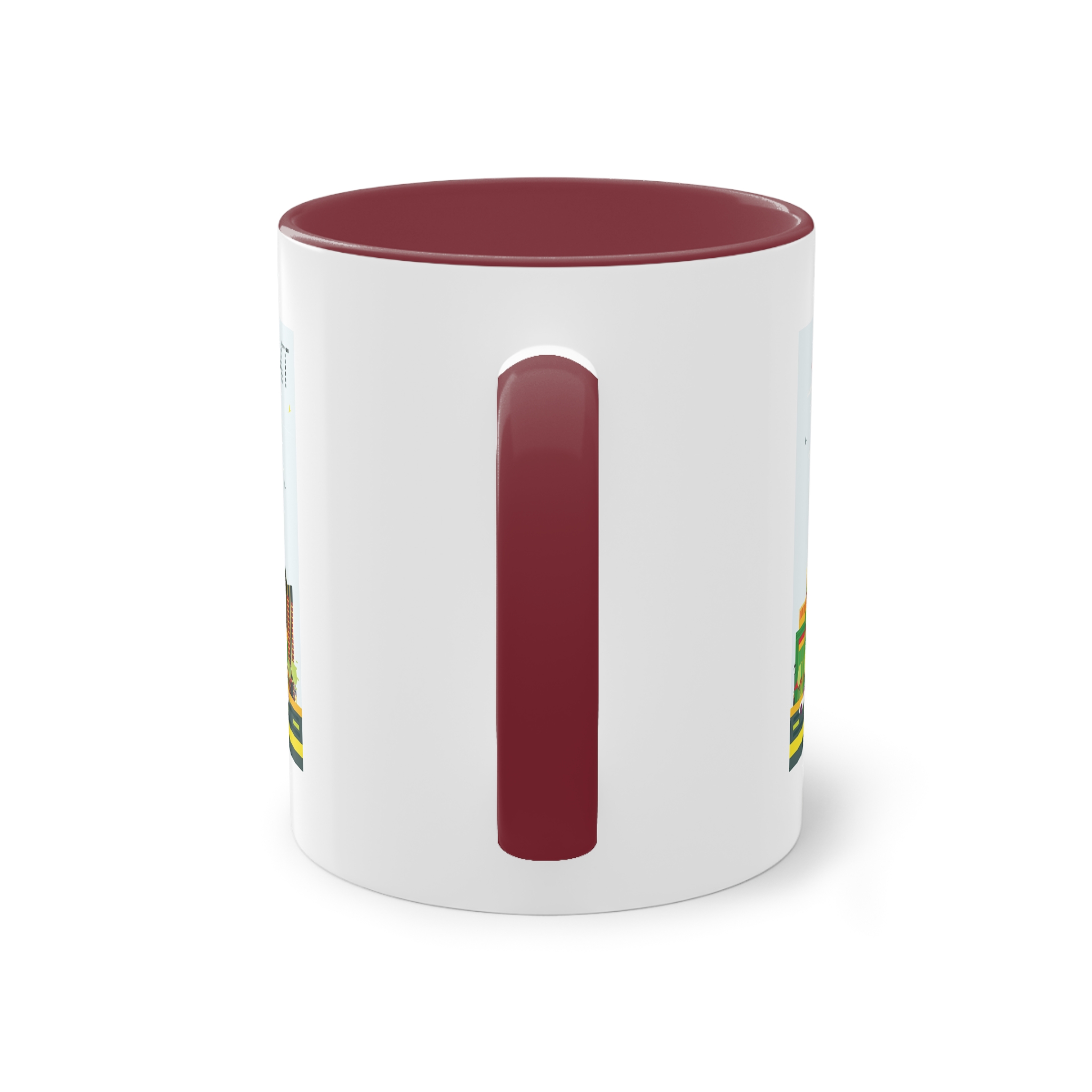 Kuwait Color Two Tone Coffee Mug 11oz - Image 6