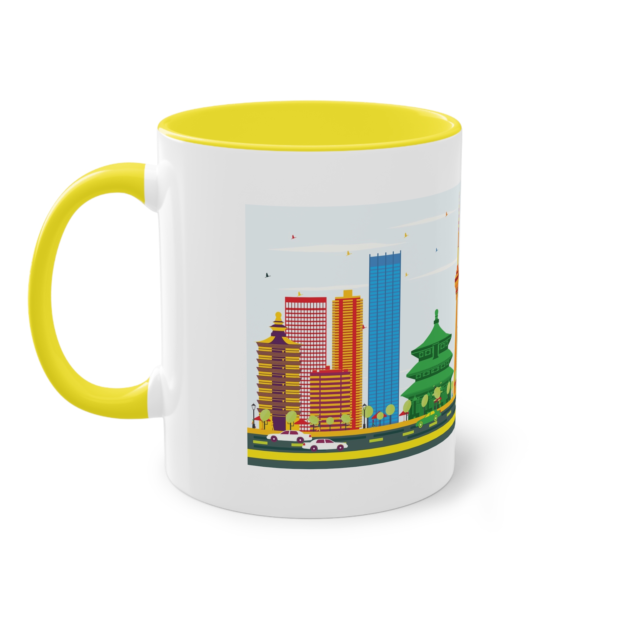 Beijing Color Two Tone Coffee Mug 11oz - Image 23