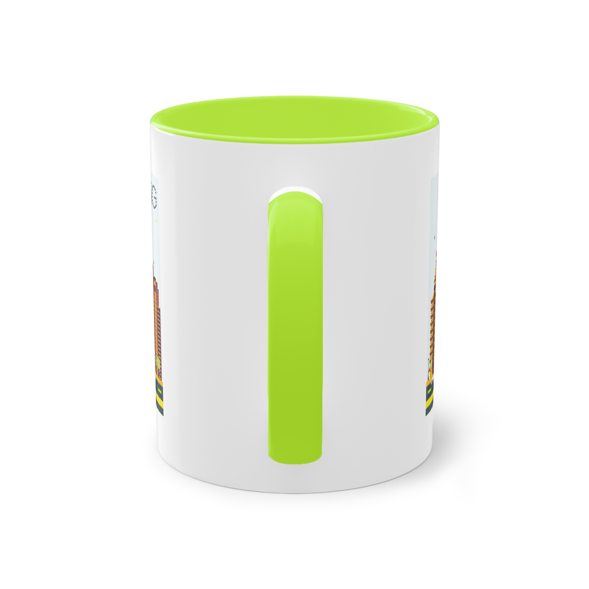 Beijing Color Two Tone Coffee Mug 11oz - Image 26