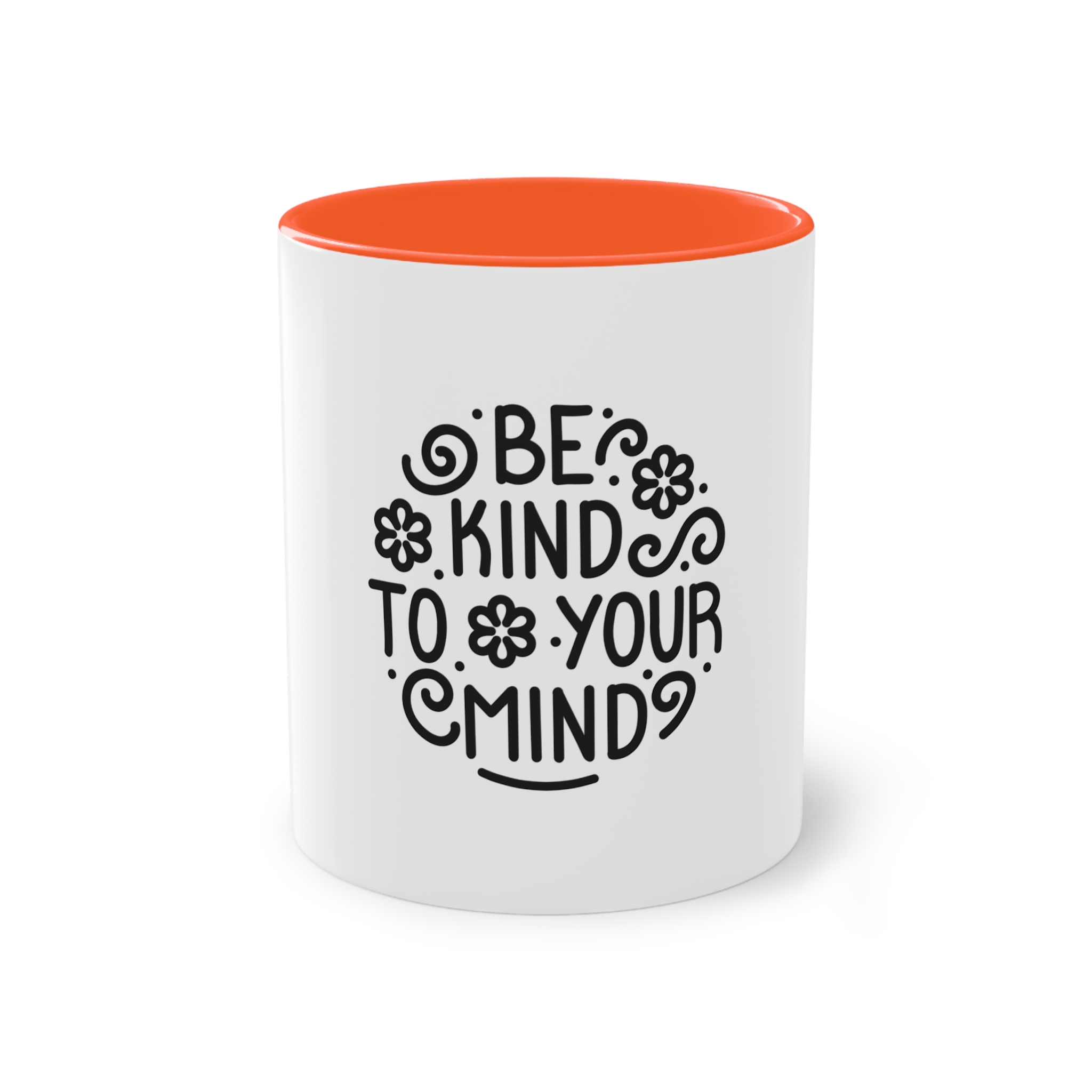 Be Kind To You Mind Two Tone Coffee Mug 11oz - Image 13