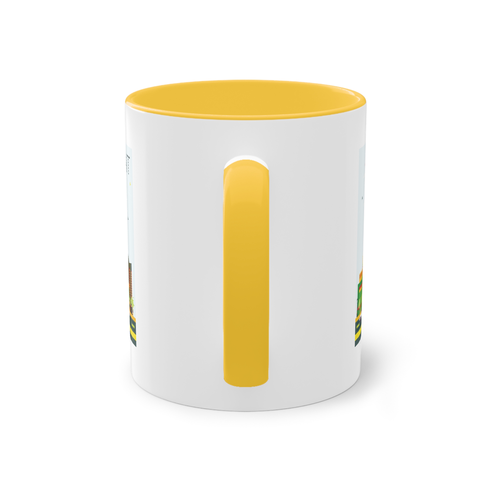 Kuwait Color Two Tone Coffee Mug 11oz - Image 18