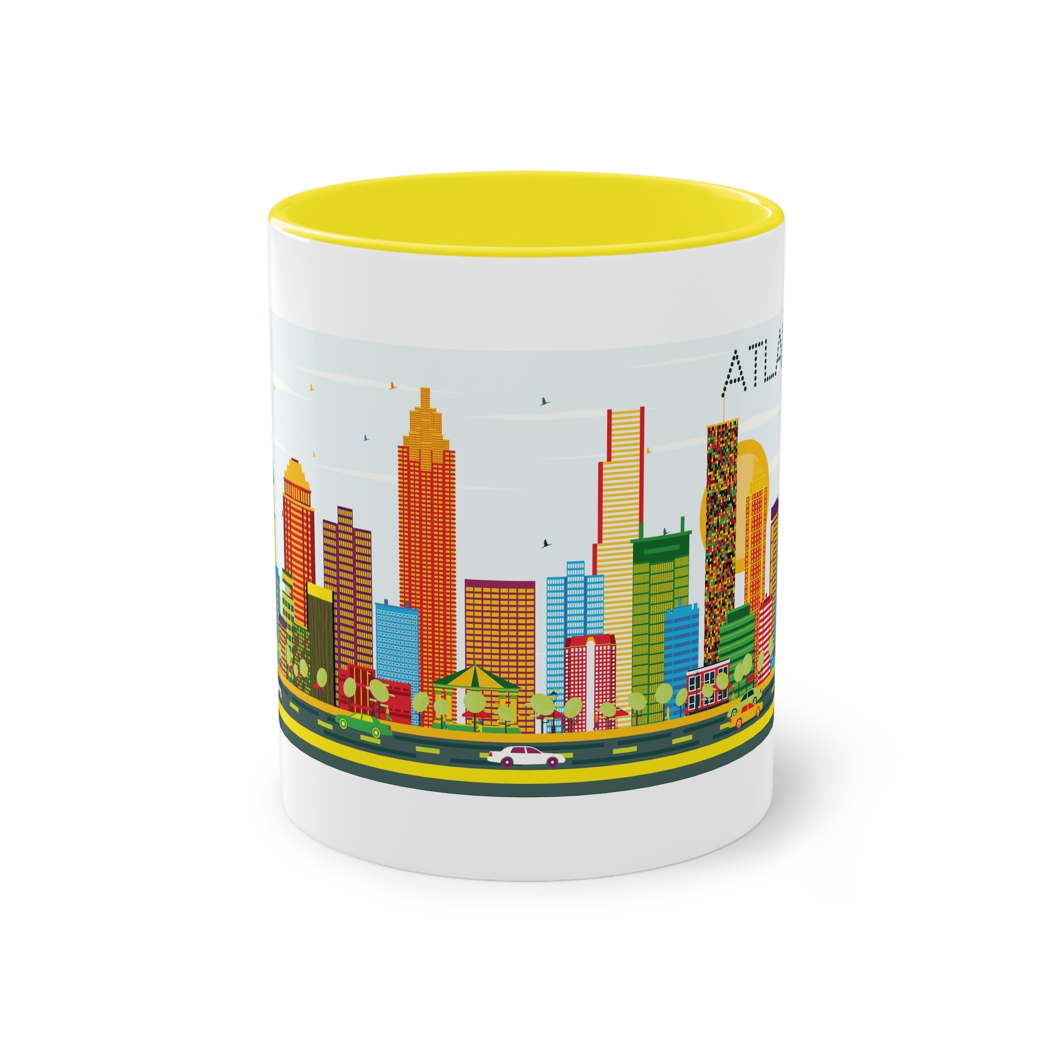 Atlanta Color Two Tone Coffee Mug 11oz - Image 21