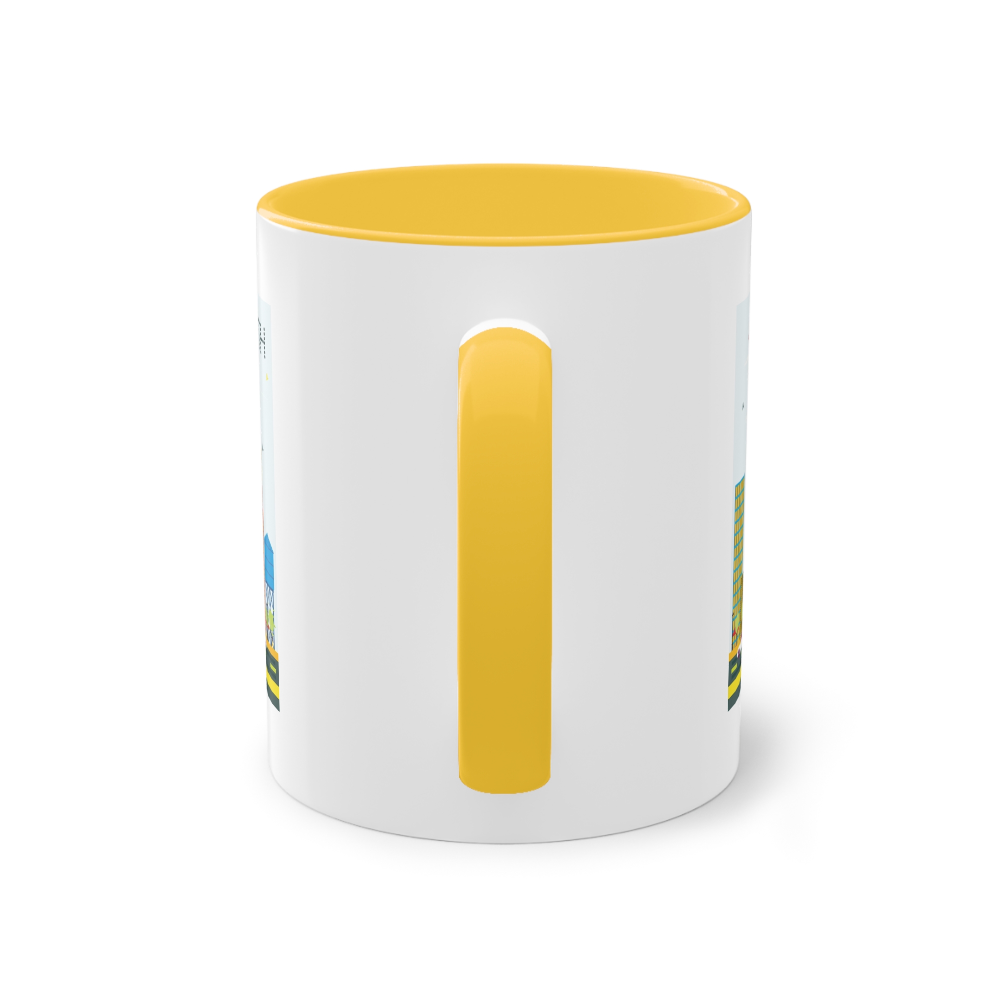 Fort Worth Color Two Tone Coffee Mug 11oz - Image 18