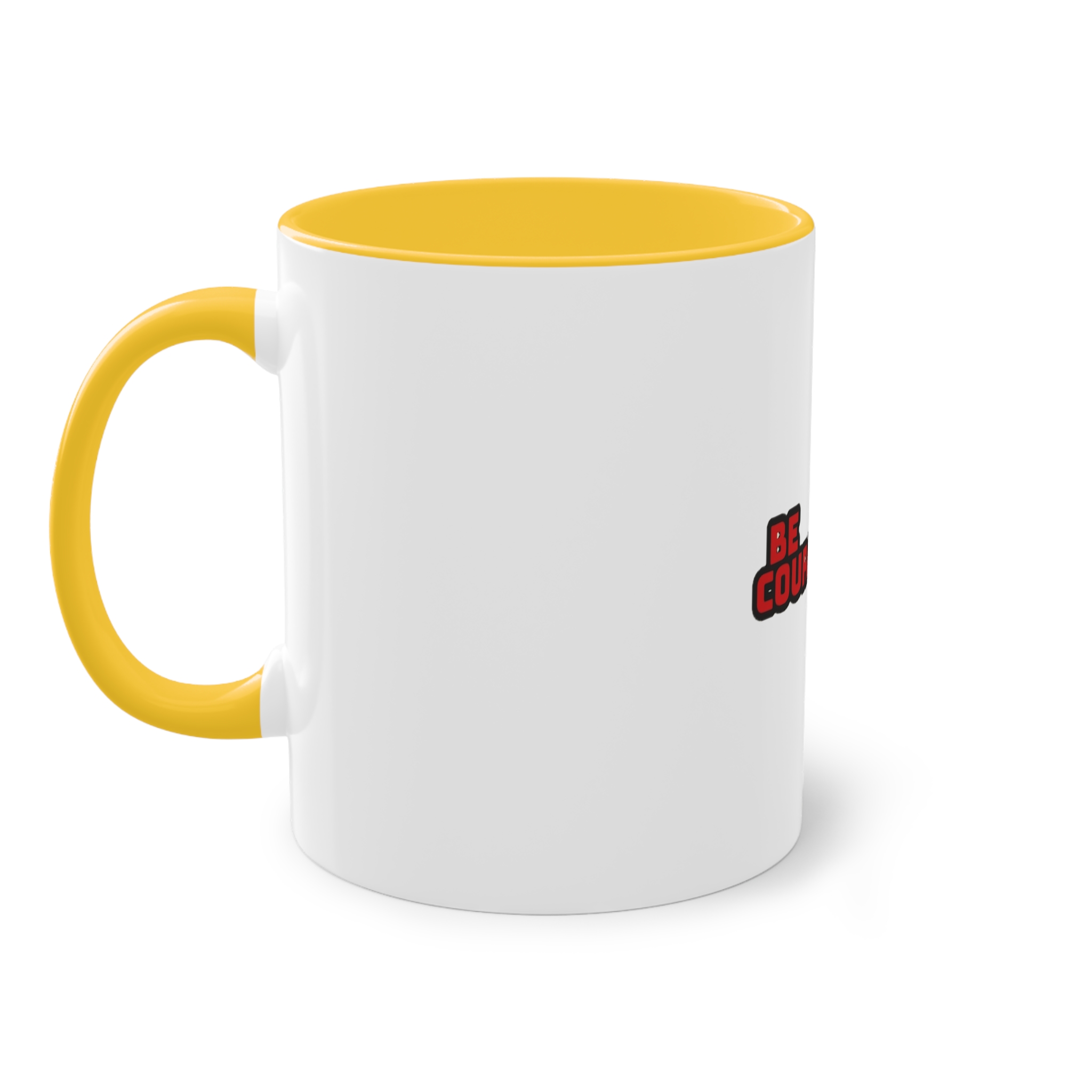 Be Courageous Two Tone Coffee Mug 11oz - Image 19