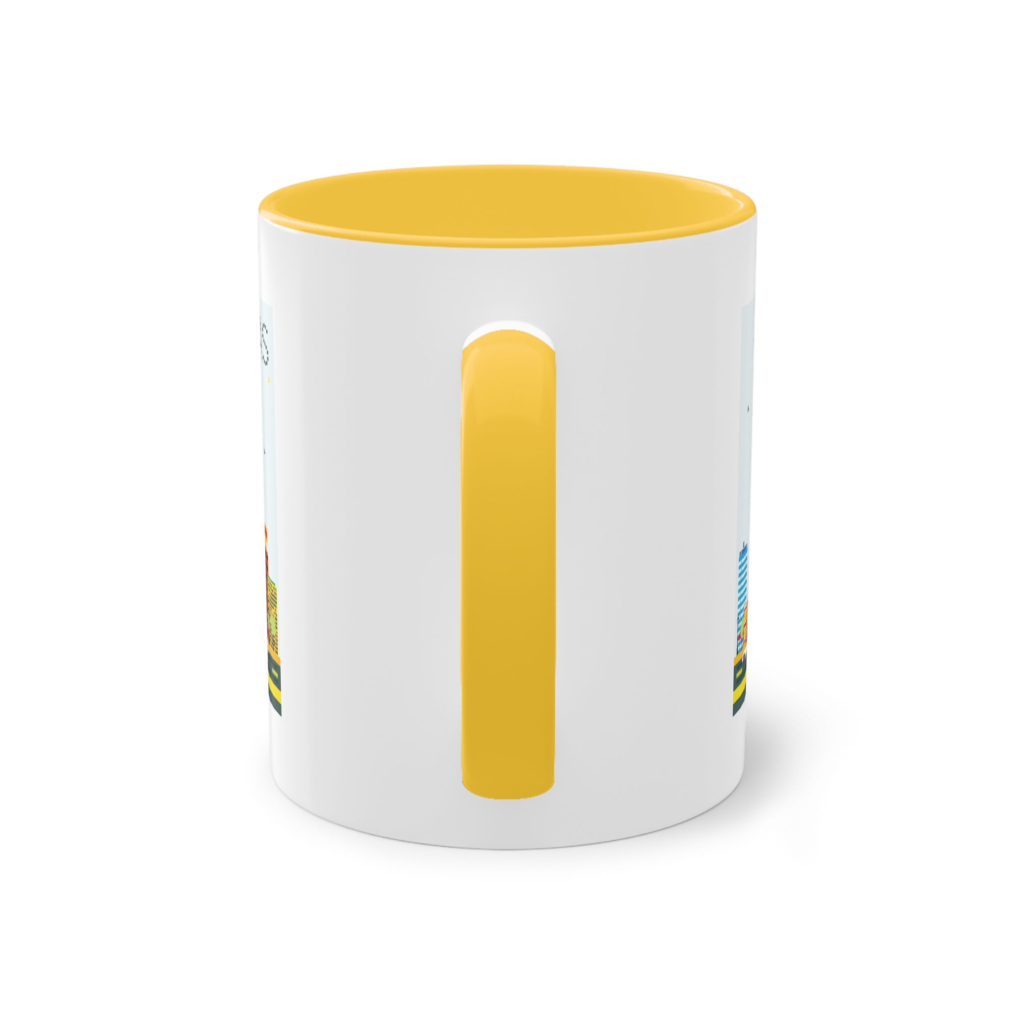 Dallas Color Two Tone Coffee Mug 11oz - Image 18