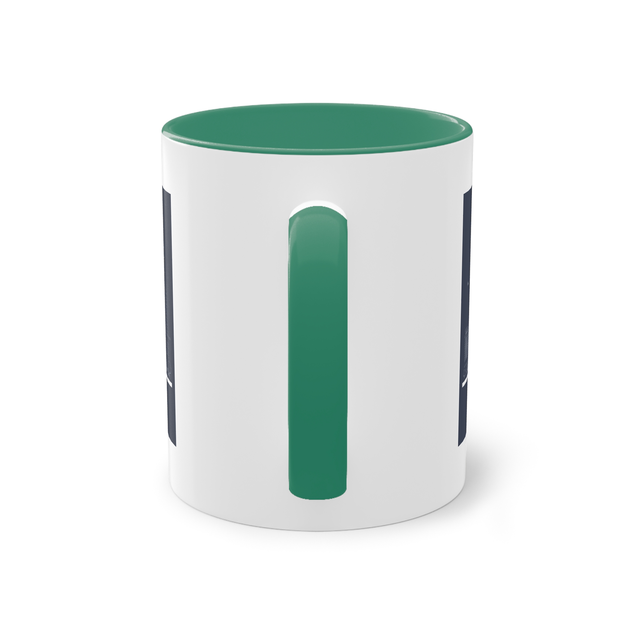 Kuala Lumpur Outline Inverse Two Tone Coffee Mug 11oz - Image 30