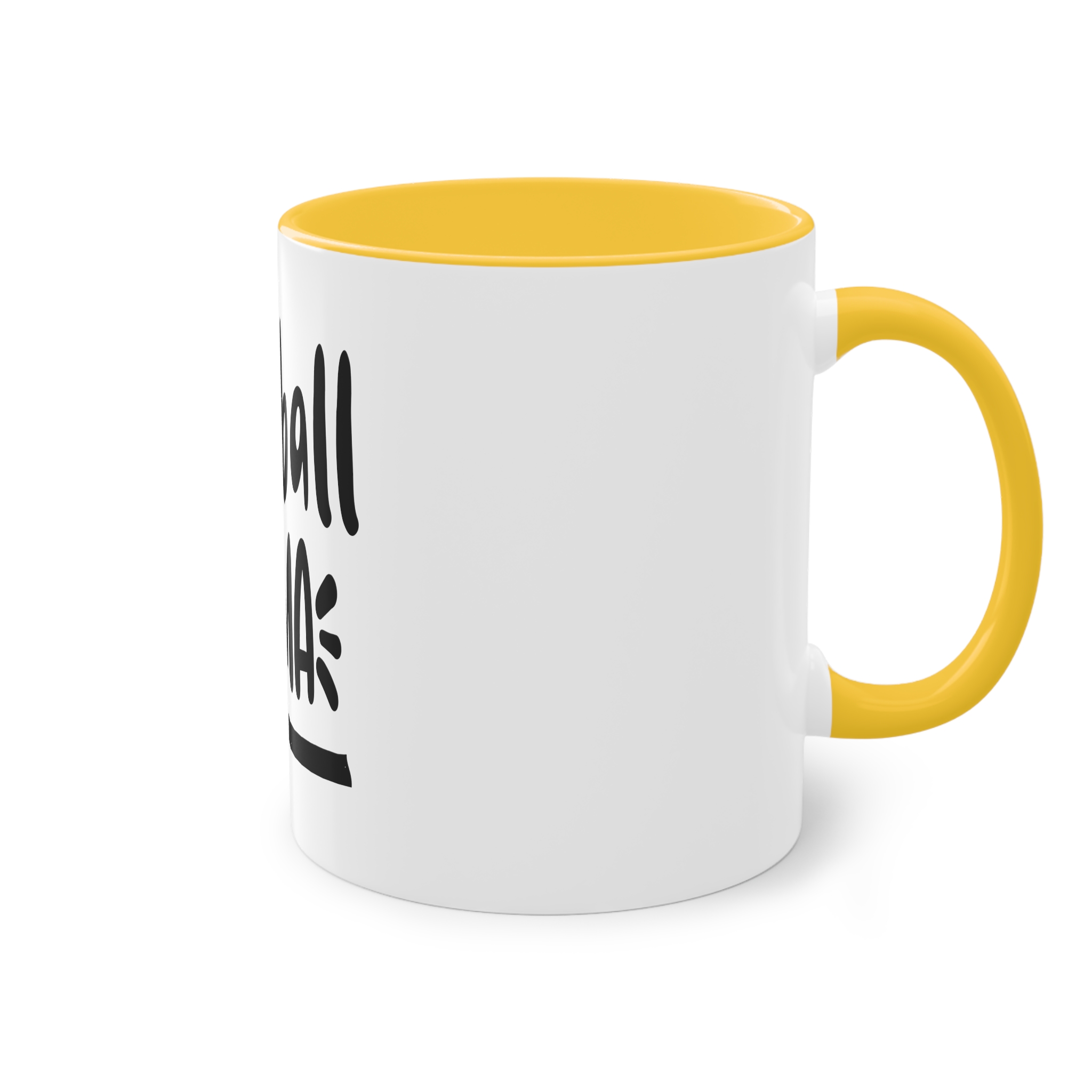 Baseball Mama 1 Two Tone Coffee Mug 11oz - Image 20