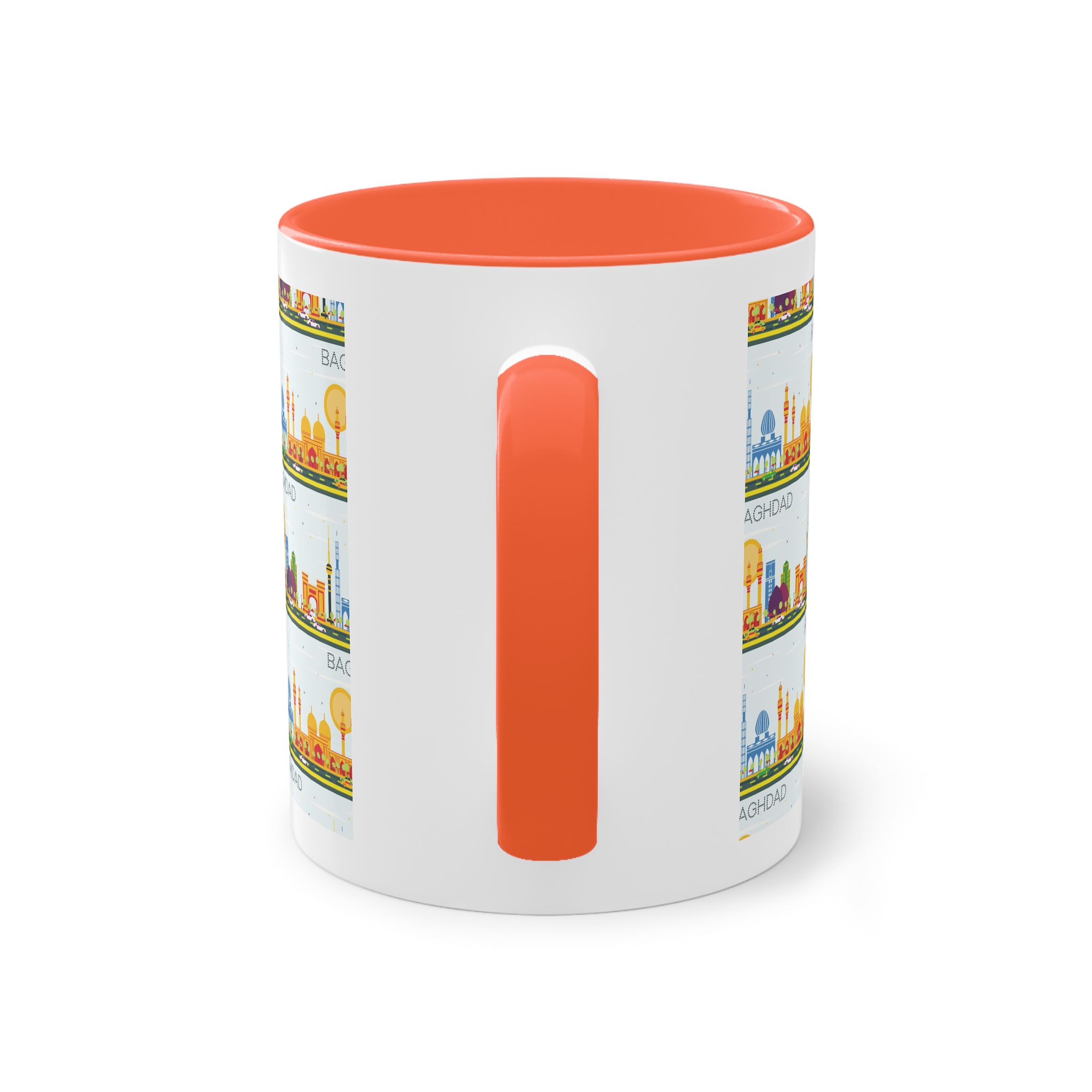 Baghdad Color Two Tone Coffee Mug 11oz - Image 14