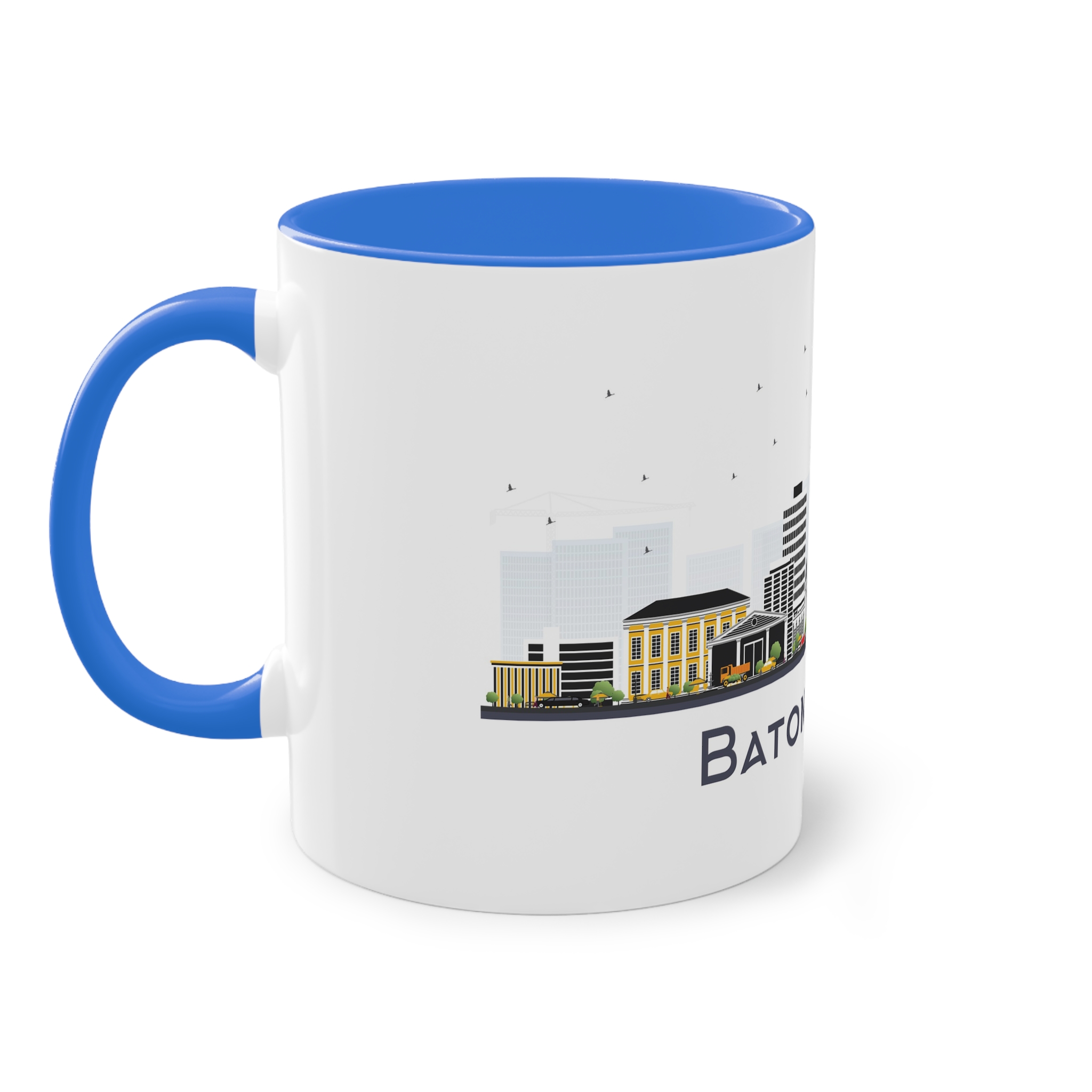 Baton Rouge Isolated Two Tone Coffee Mug 11oz - Image 39