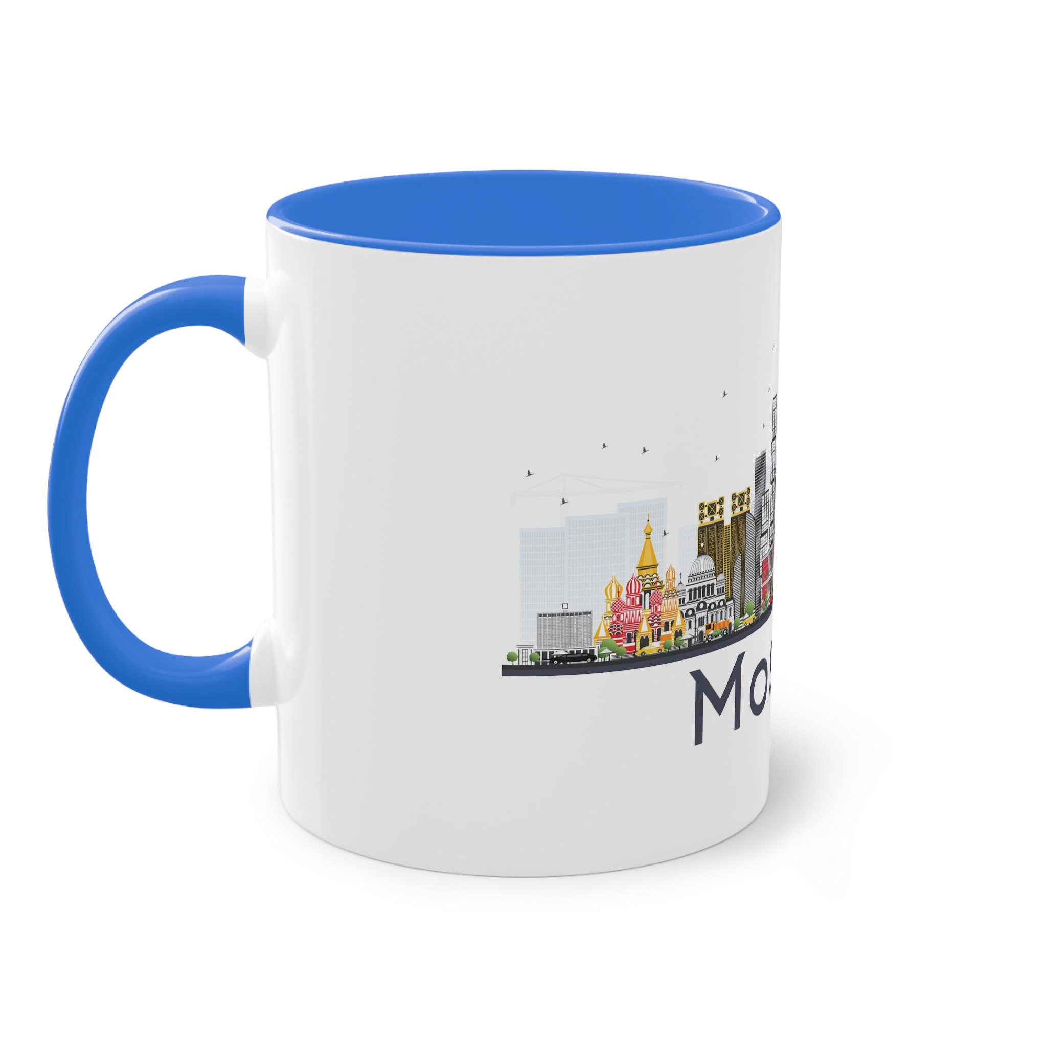 Moscow New Isolated Two Tone Coffee Mug 11oz - Image 39