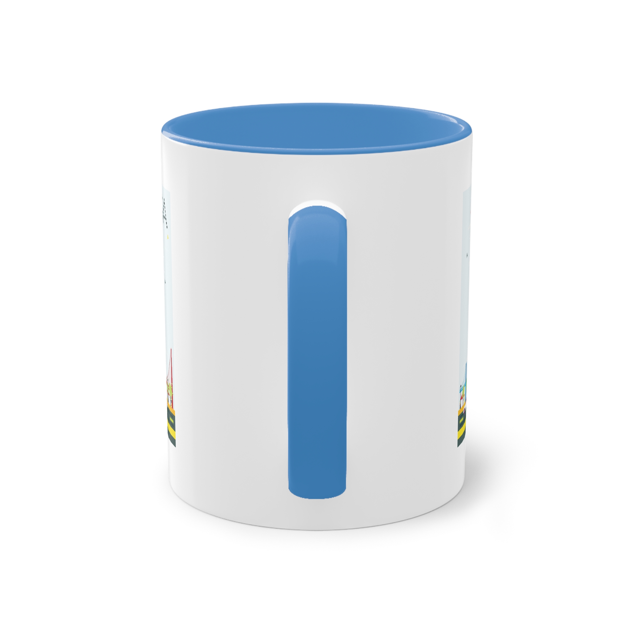 Usa Color Two Tone Coffee Mug 11oz - Image 34