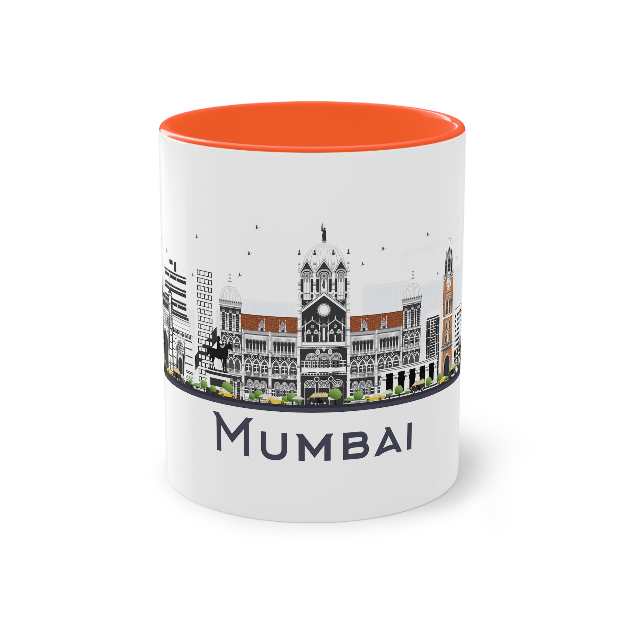 Mumbai Isolated Two Tone Coffee Mug 11oz - Image 13