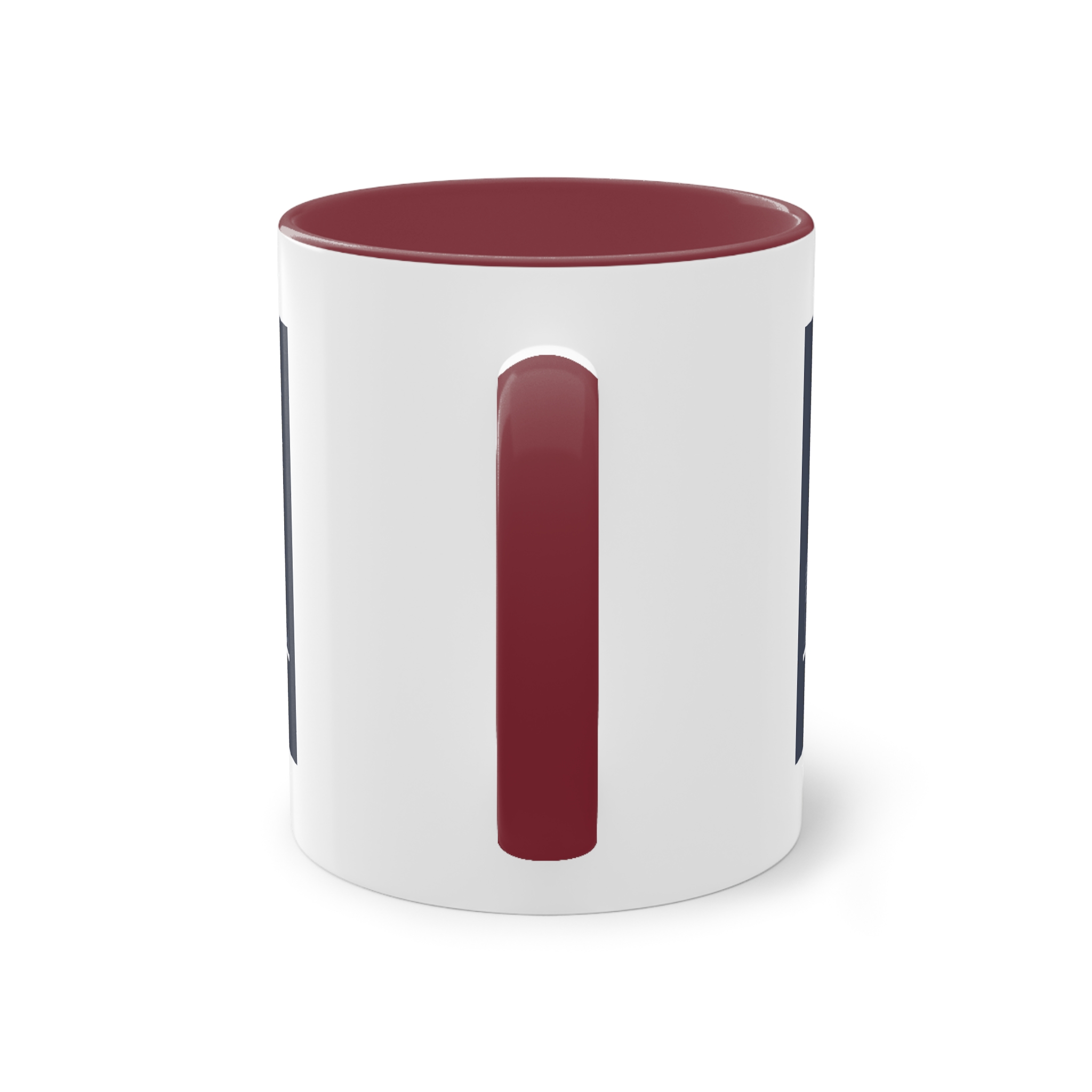 Ho Chi Minh Outline Inverse Two Tone Coffee Mug 11oz - Image 6