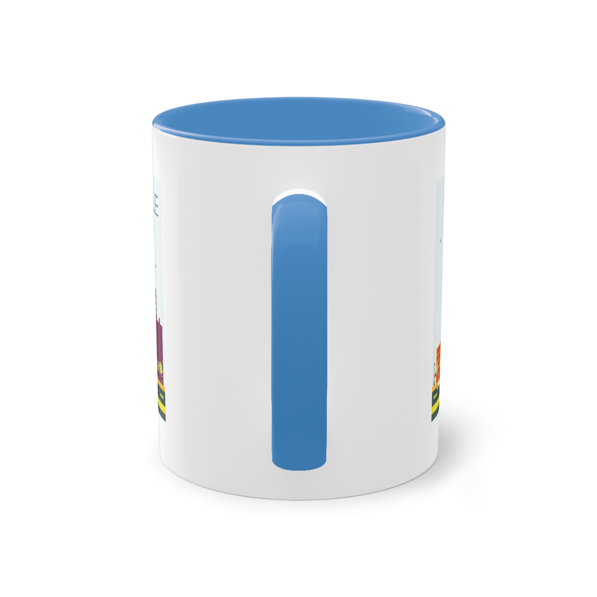 Marseille Color Two Tone Coffee Mug 11oz - Image 34