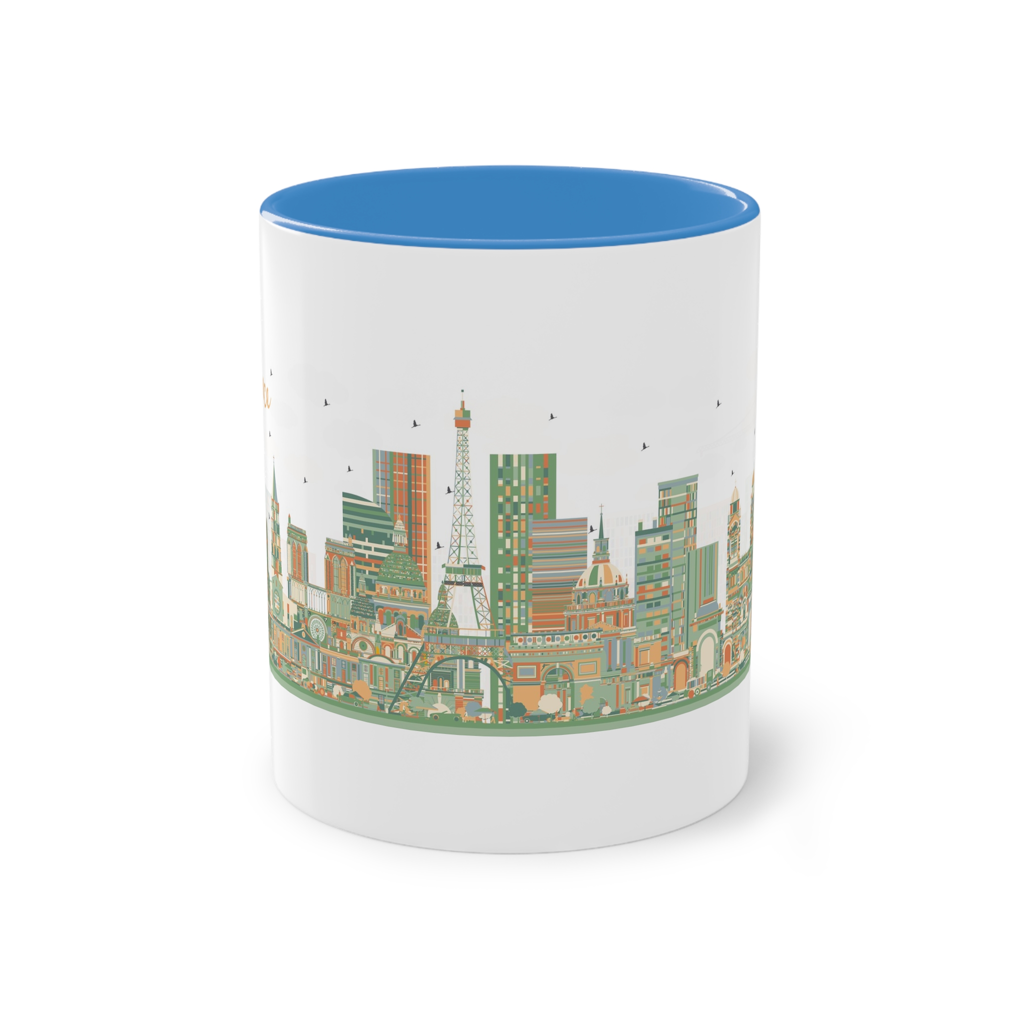 France Ver 1 Two Tone Coffee Mug 11oz - Image 33