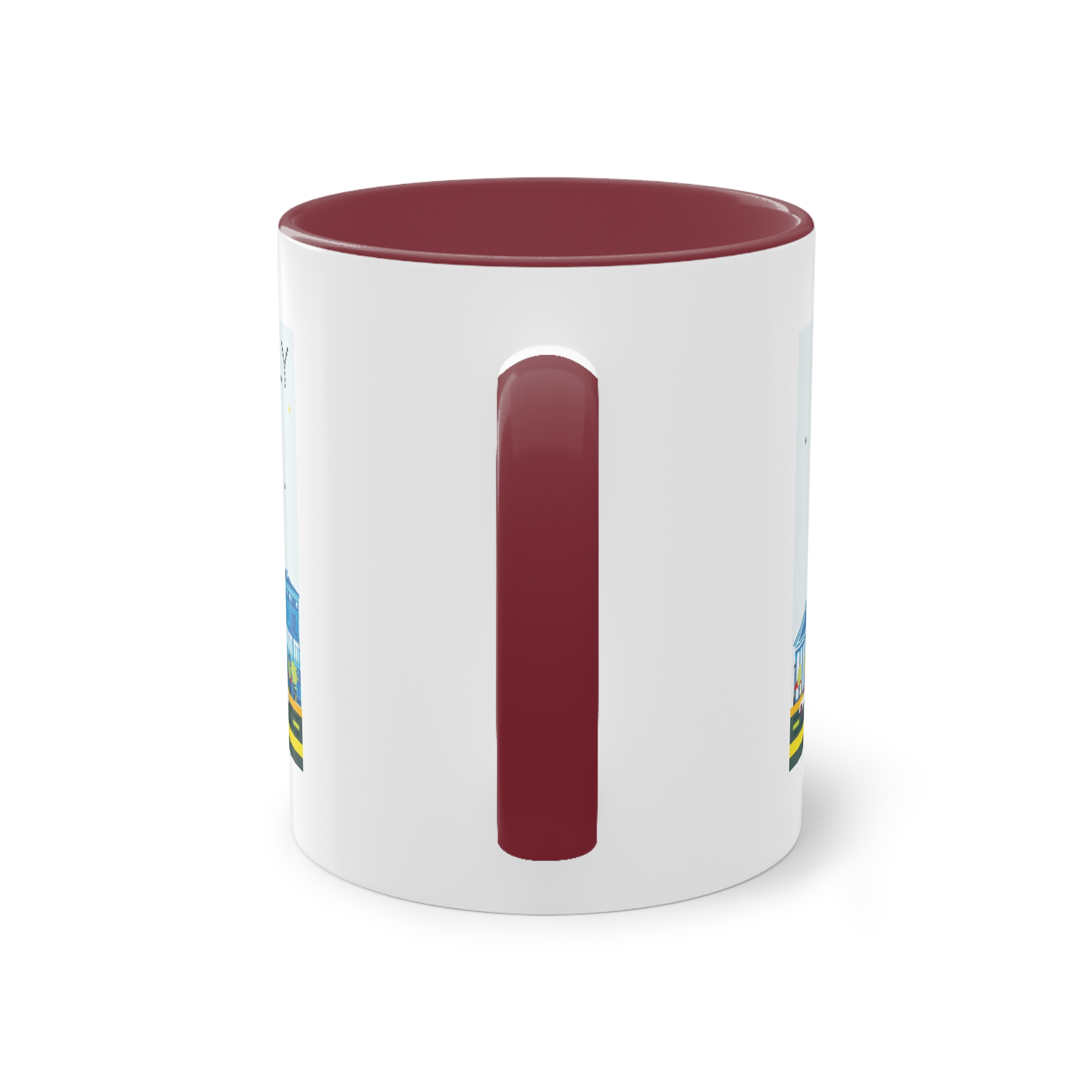 Italy Color Two Tone Coffee Mug 11oz - Image 6