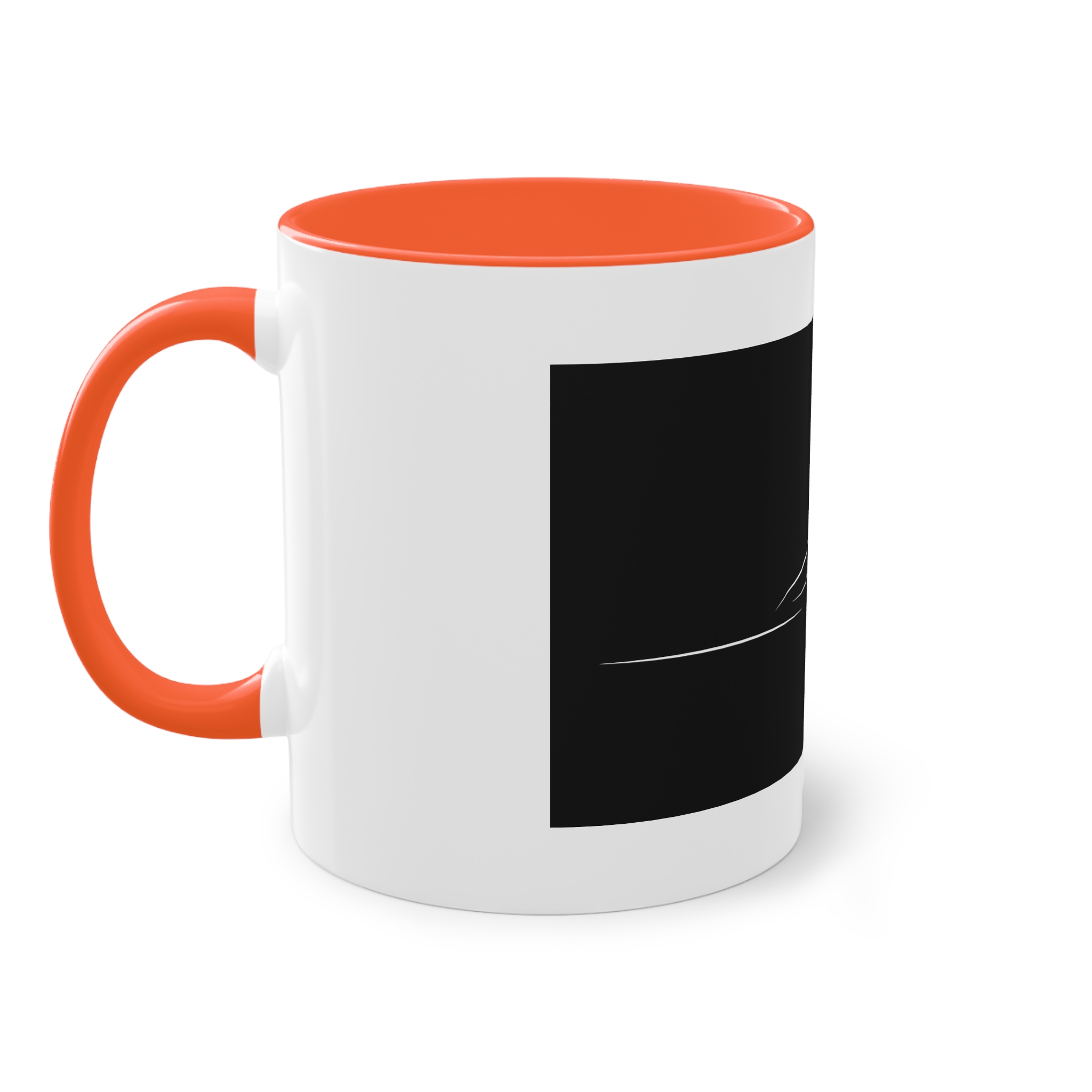 Alines Black Censor Two Tone Coffee Mug 11oz - Image 15