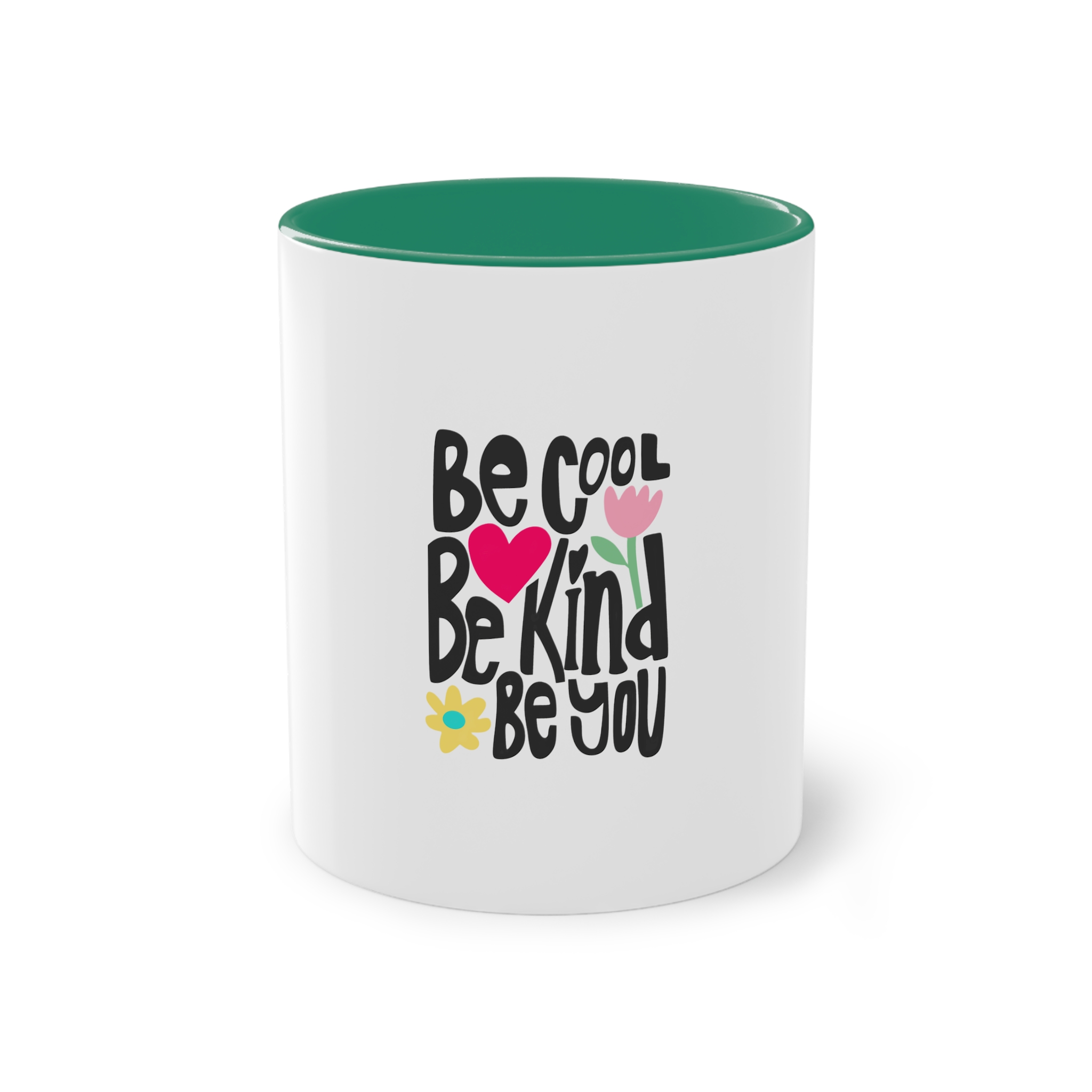 Be Cool Be Kind Be You Two Tone Coffee Mug 11oz - Image 29