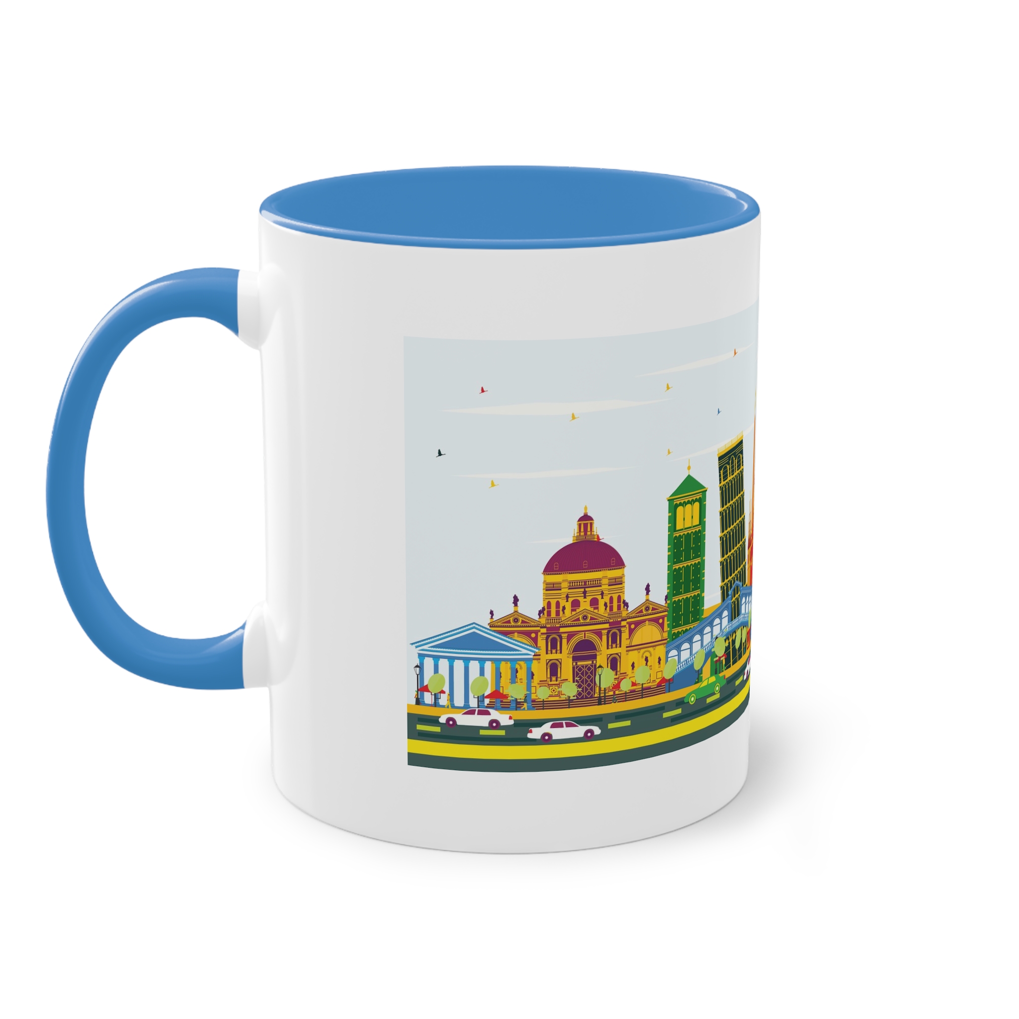 Italy Color Two Tone Coffee Mug 11oz - Image 35