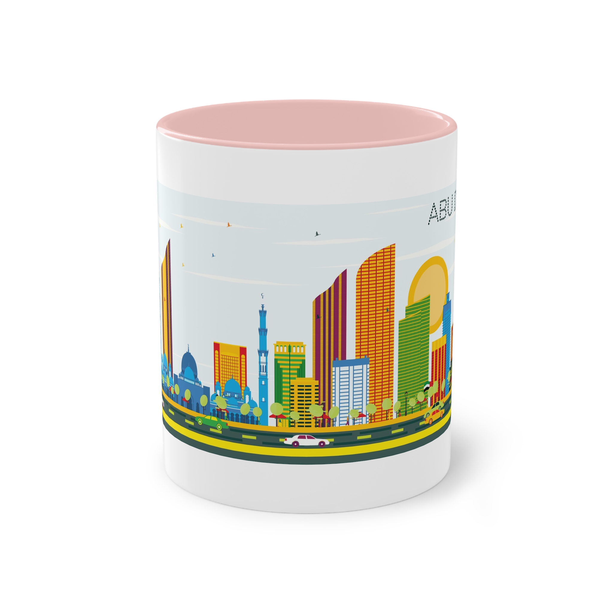 Abu Dhabi Color Two Tone Coffee Mug 11oz - Image 45