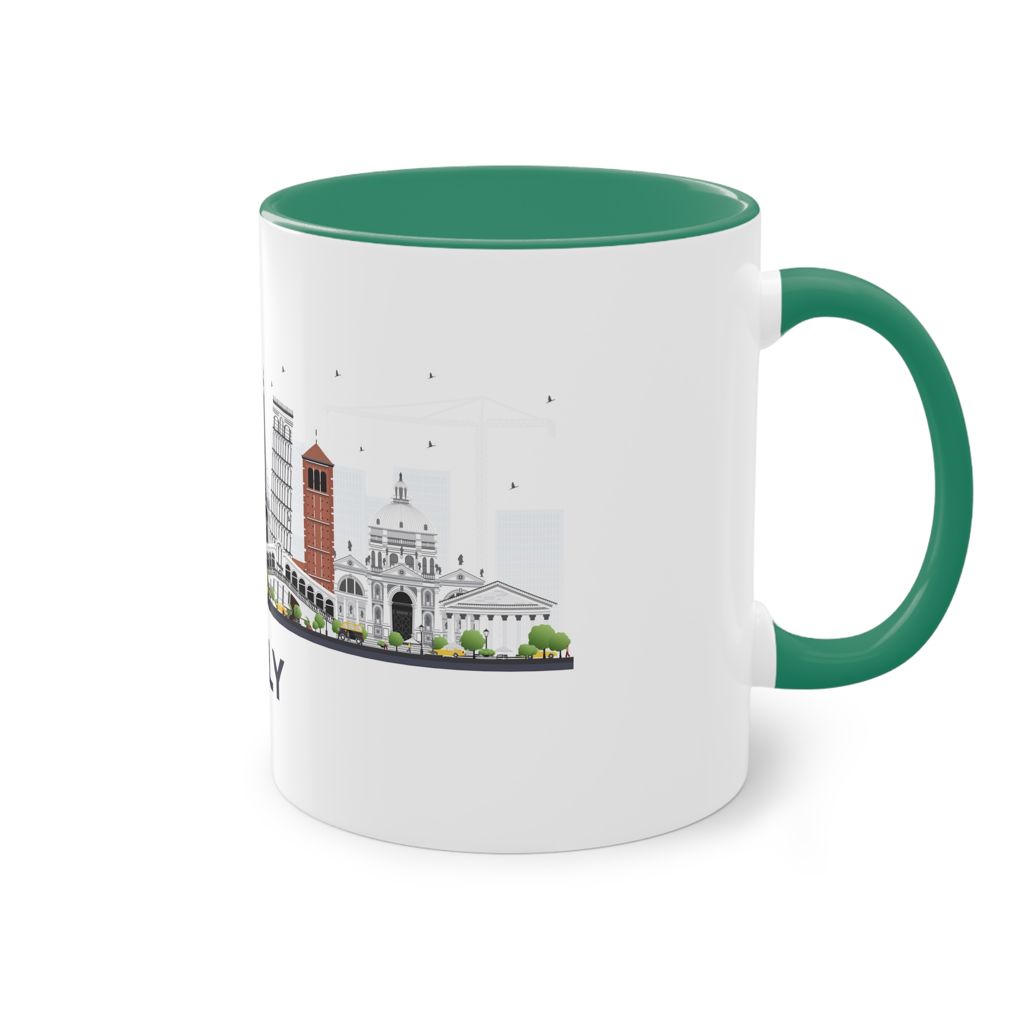 Italy Isolated Two Tone Coffee Mug 11oz - Image 32