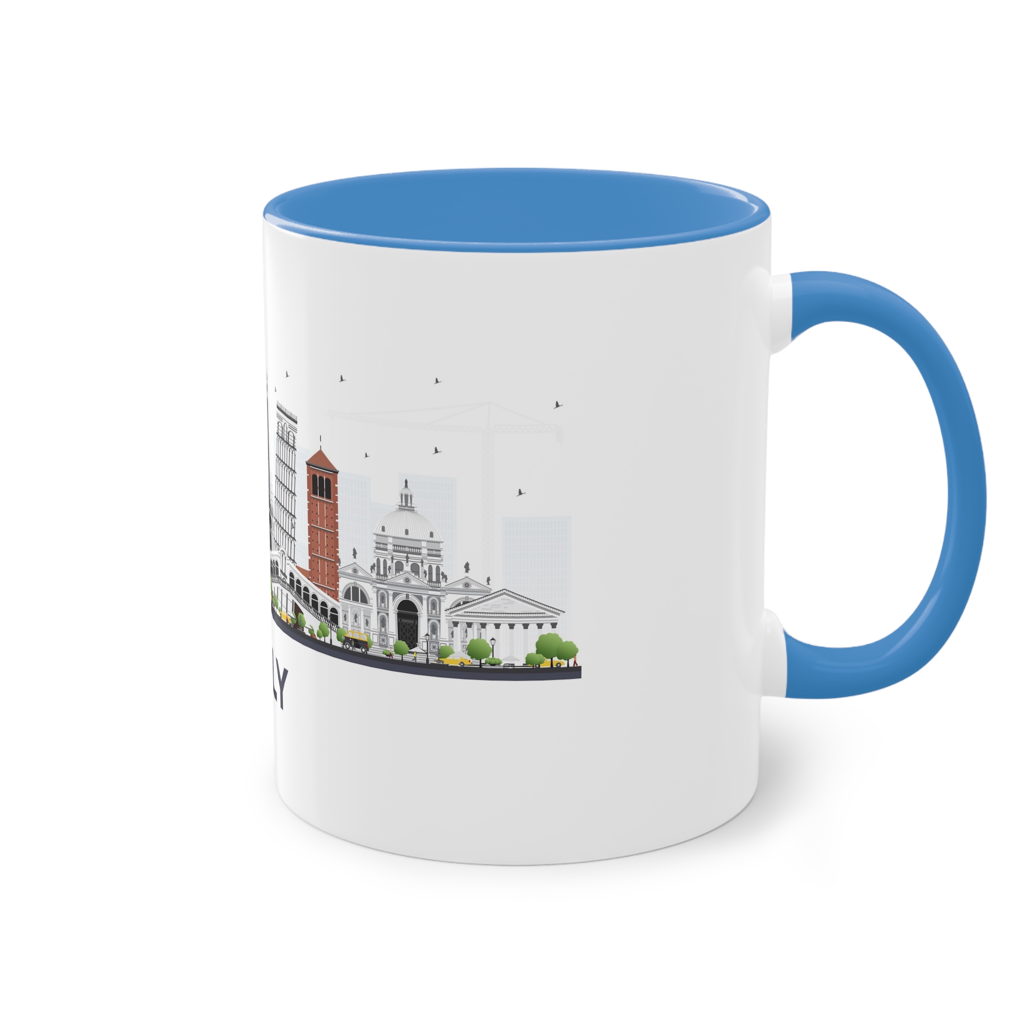 Italy Isolated Two Tone Coffee Mug 11oz - Image 36