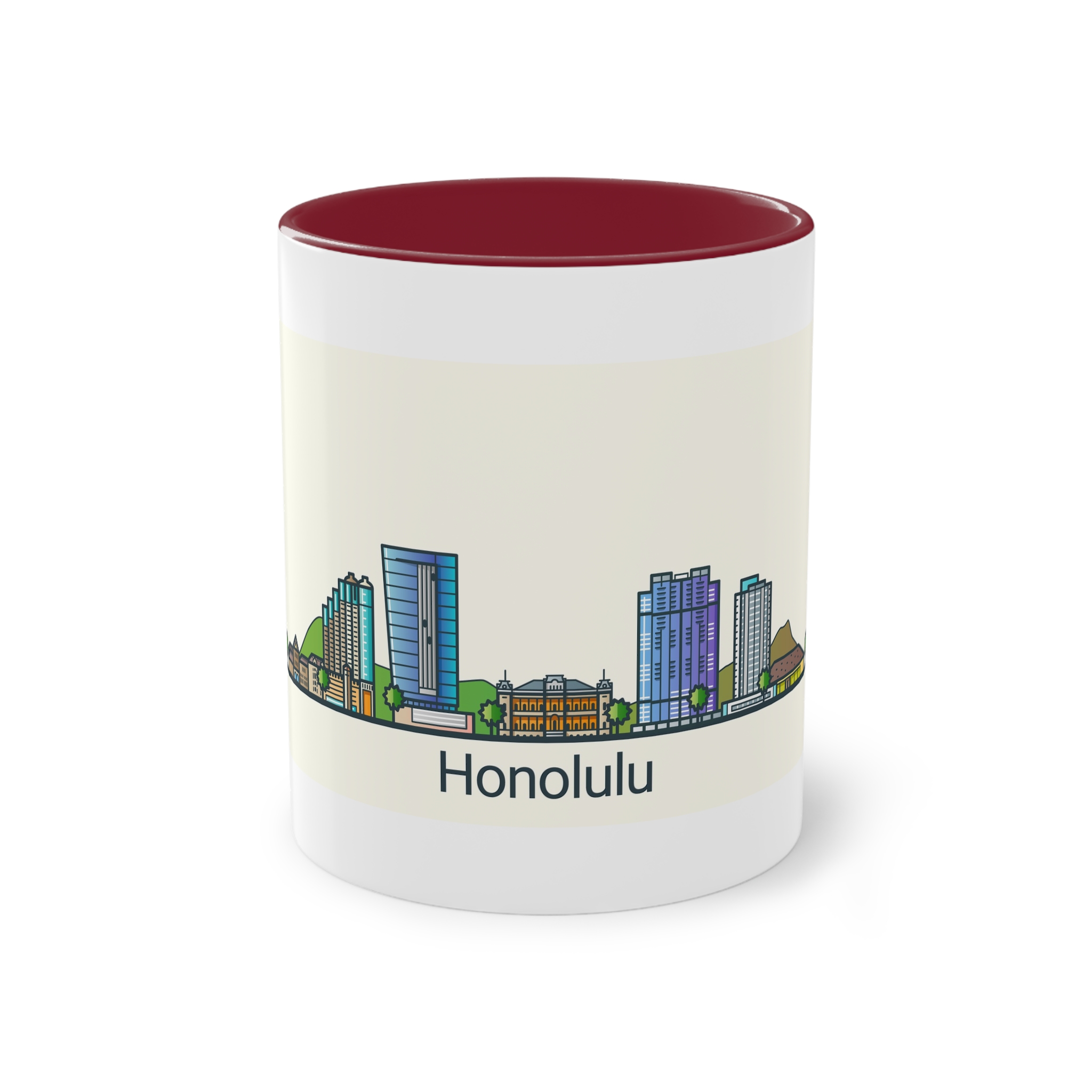 Original Design D550D4 Two Tone Coffee Mug 11oz - Image 5