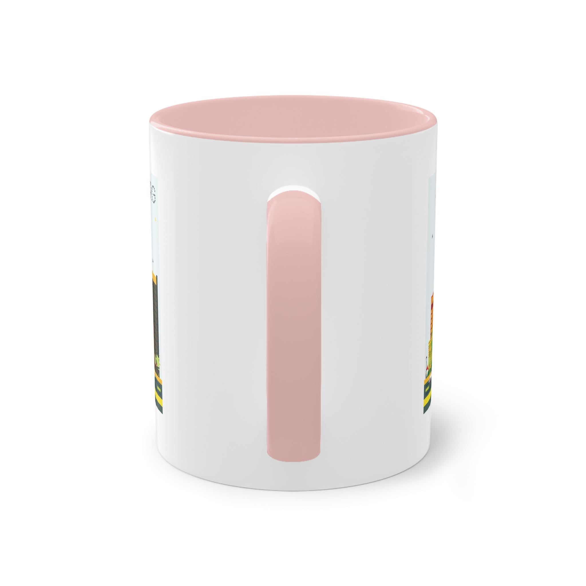 Johannesburg Color Two Tone Coffee Mug 11oz - Image 46
