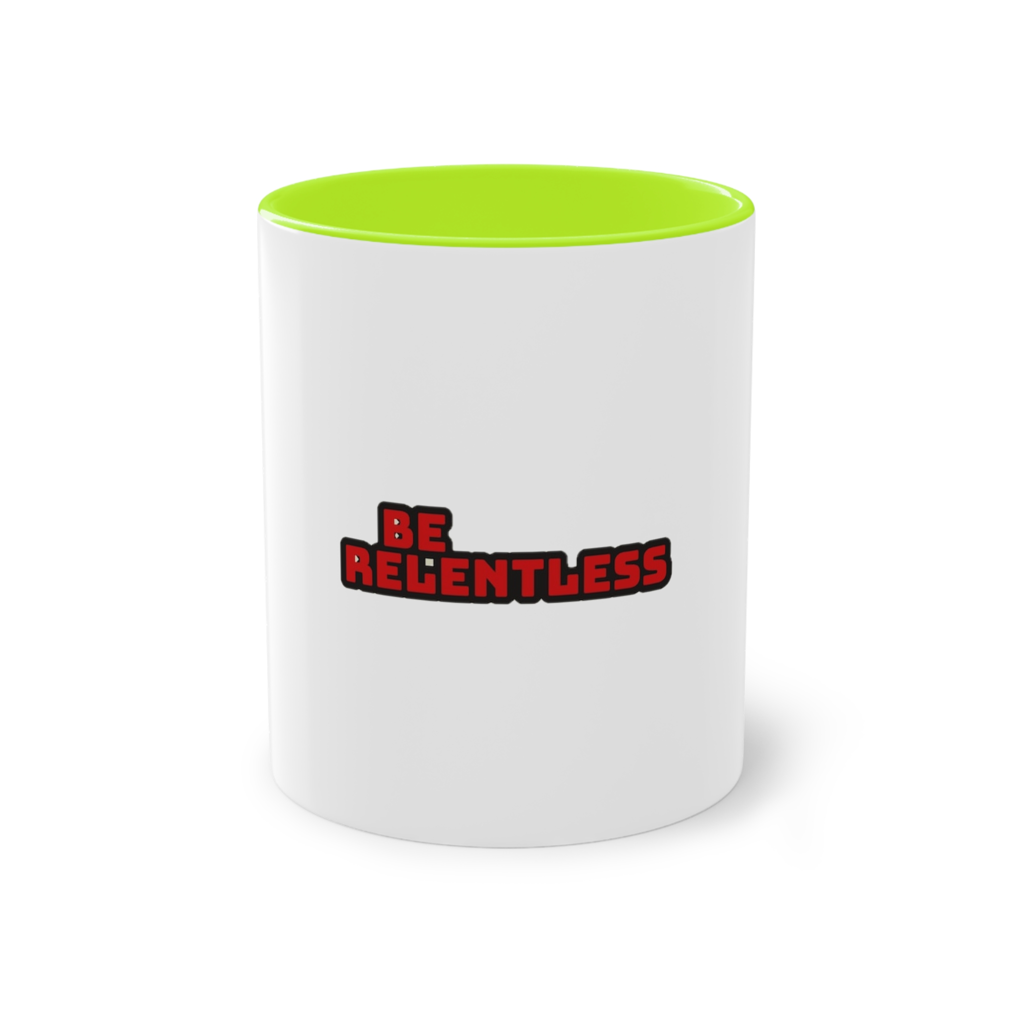 Be Relentless Two Tone Coffee Mug 11oz - Image 25