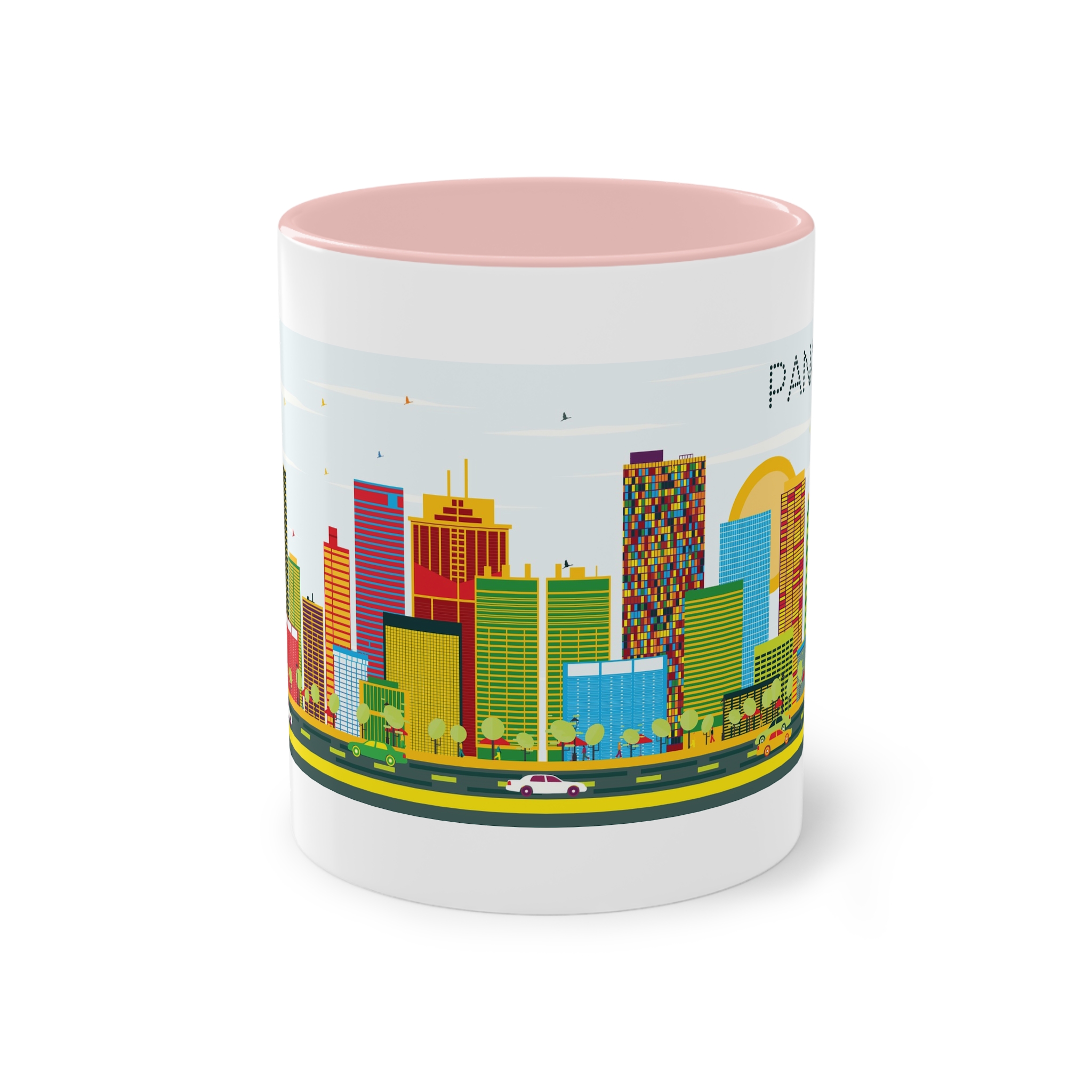 Panama Color Two Tone Coffee Mug 11oz - Image 45