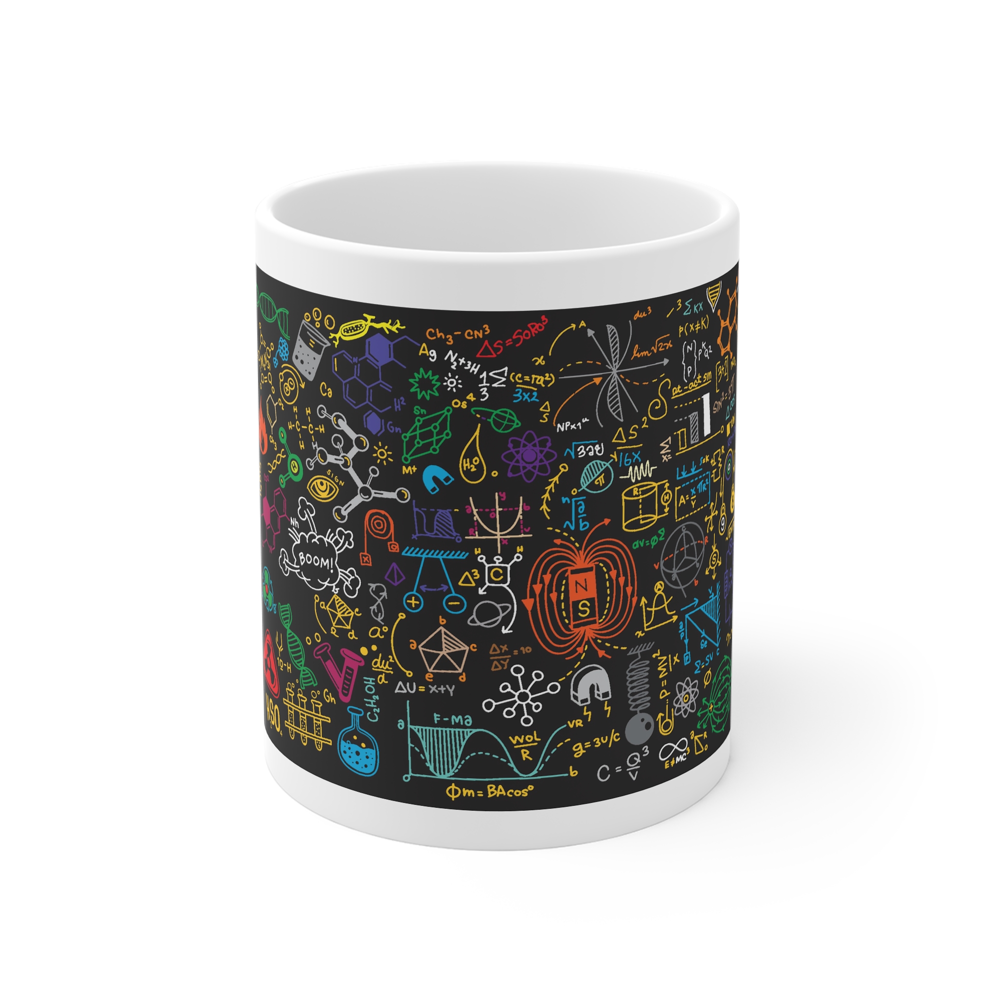 Physical Formulas and Phenomenon 11oz White Mug