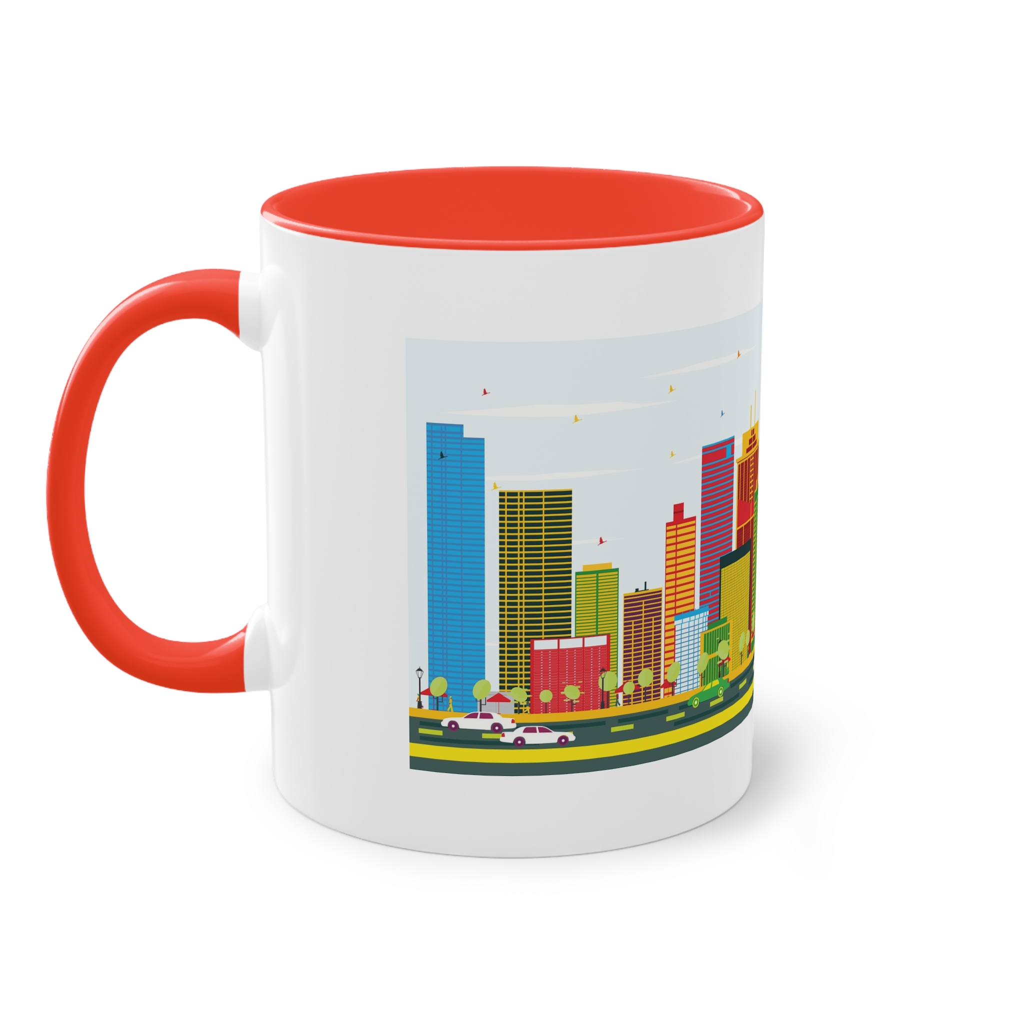 Panama Color Two Tone Coffee Mug 11oz - Image 3
