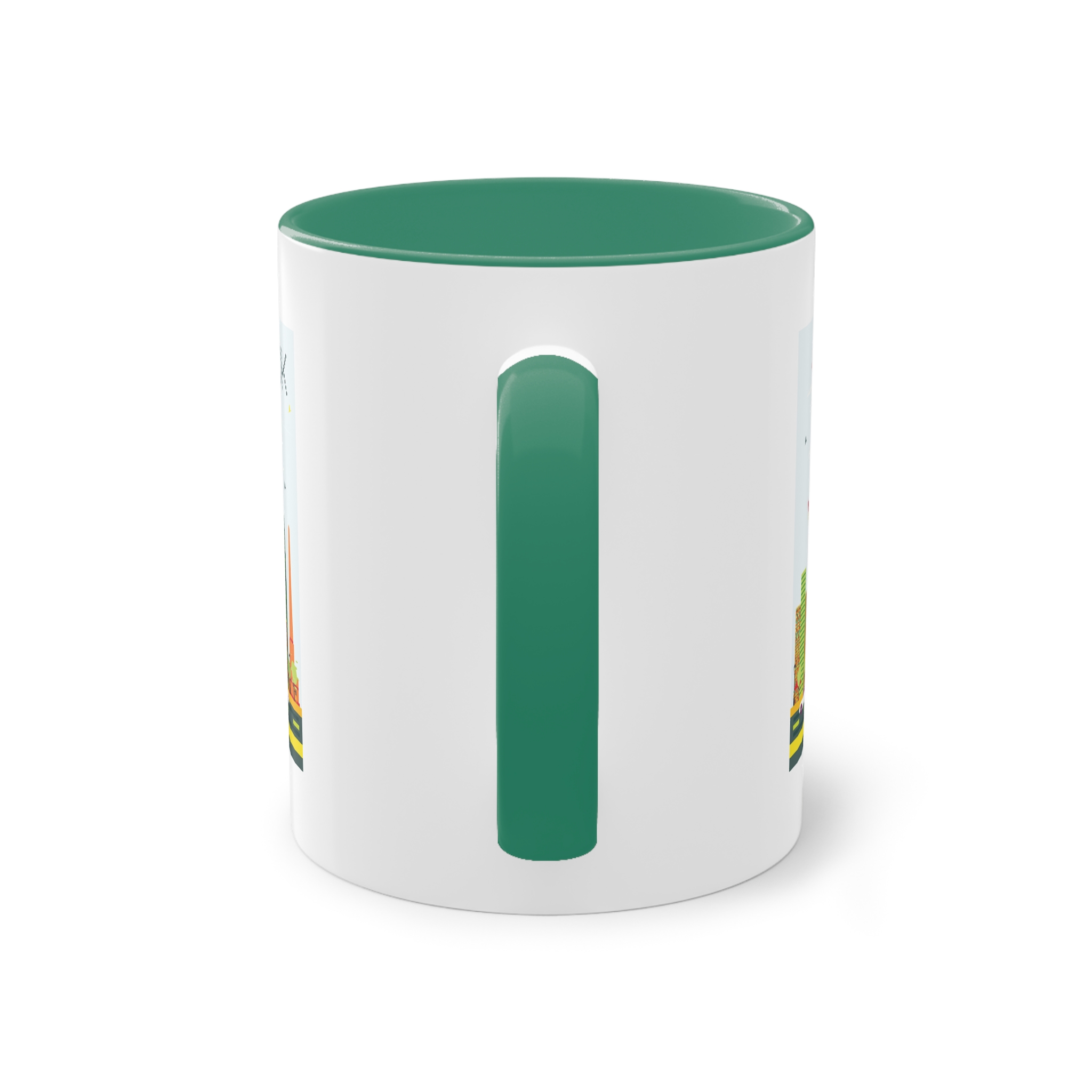 Bangkok Color Two Tone Coffee Mug 11oz - Image 30