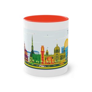 Turin Color Two Tone Coffee Mug 11oz