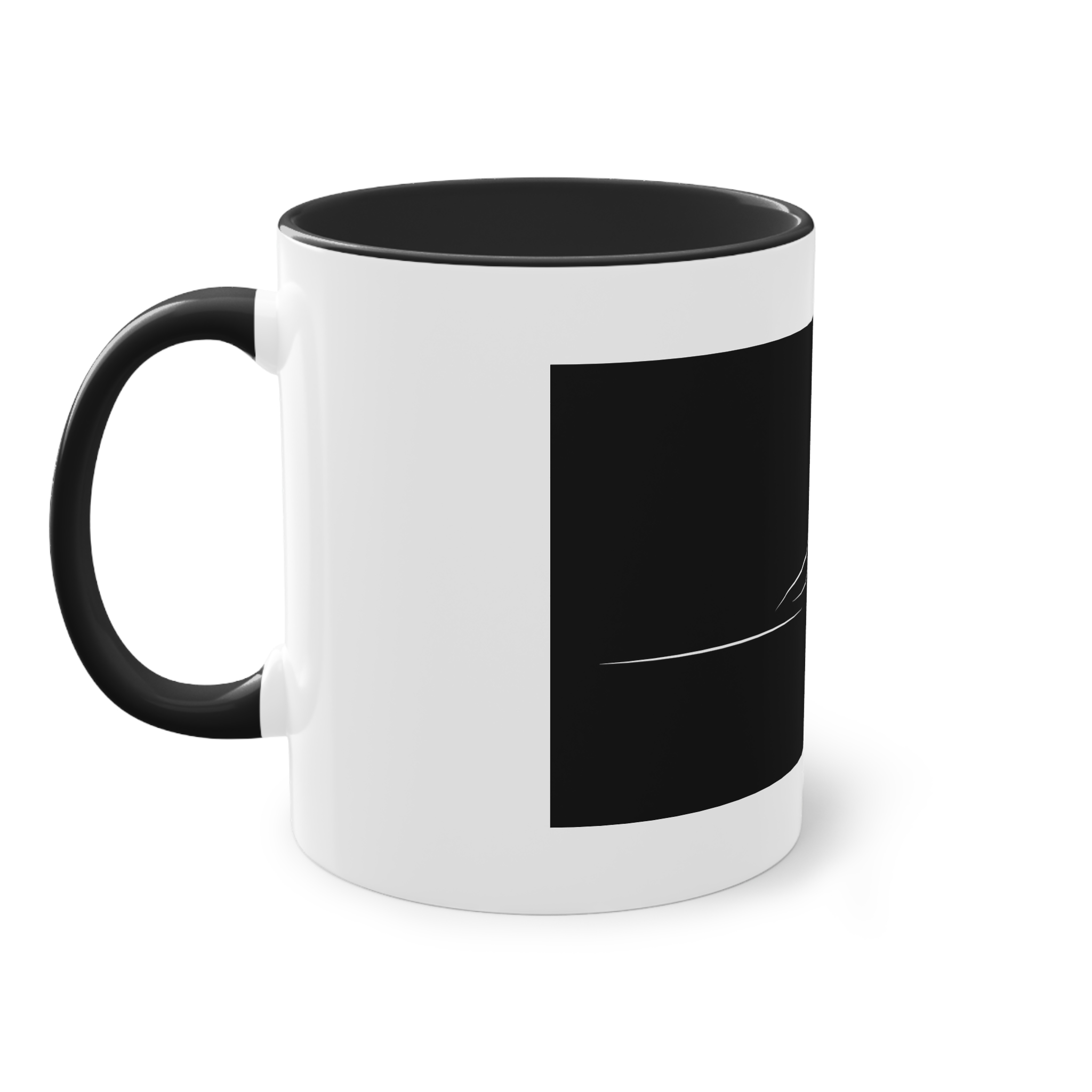 Alines Black Censor Two Tone Coffee Mug 11oz - Image 11