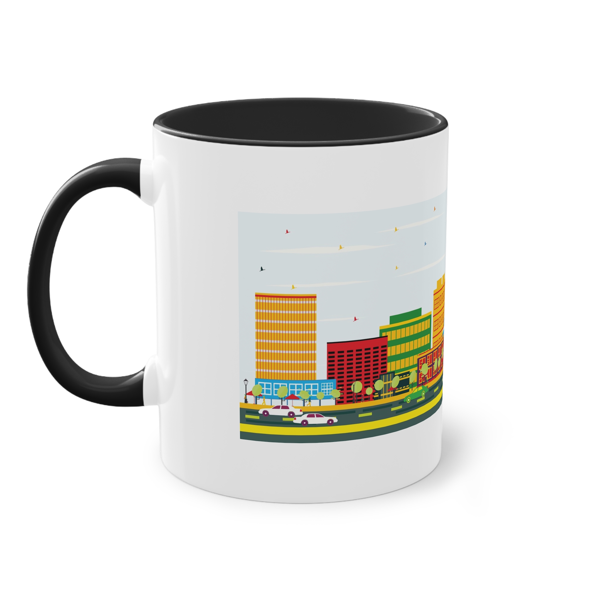 Juneau Color Two Tone Coffee Mug 11oz - Image 11
