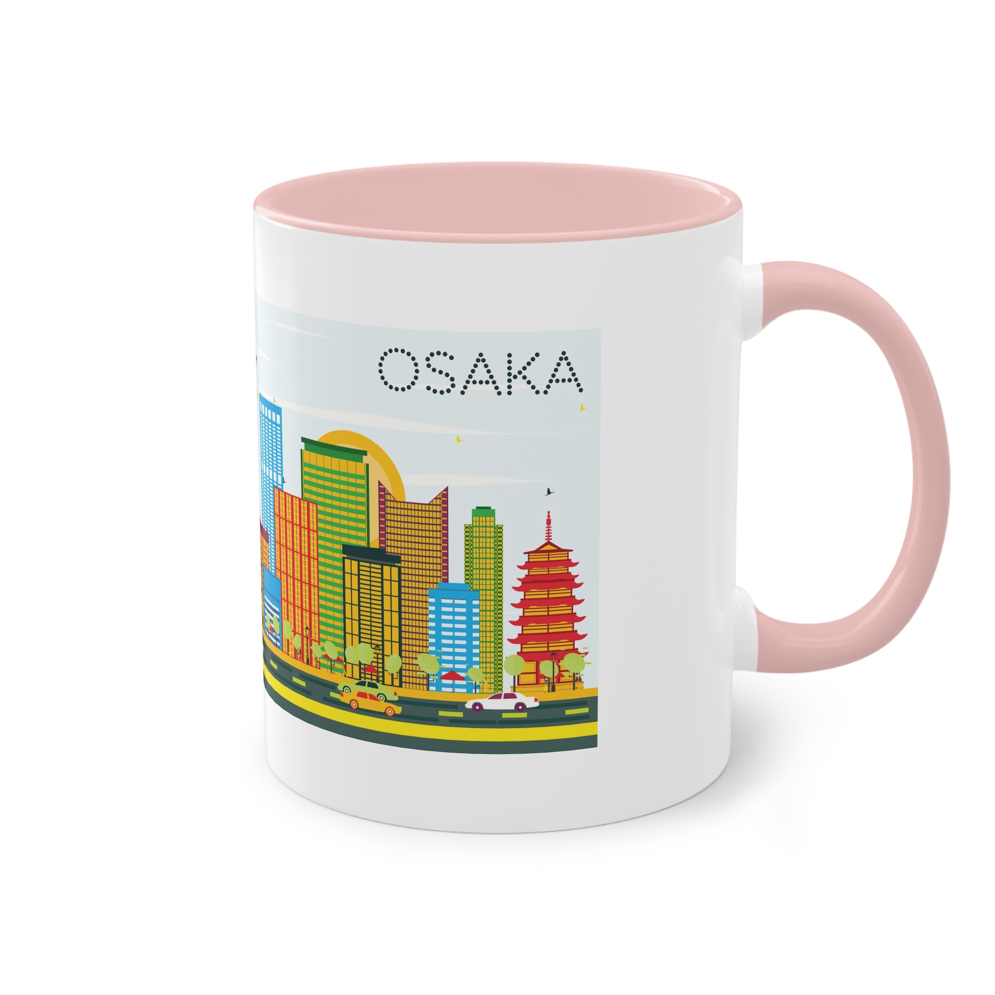 Osaka Color Two Tone Coffee Mug 11oz - Image 48