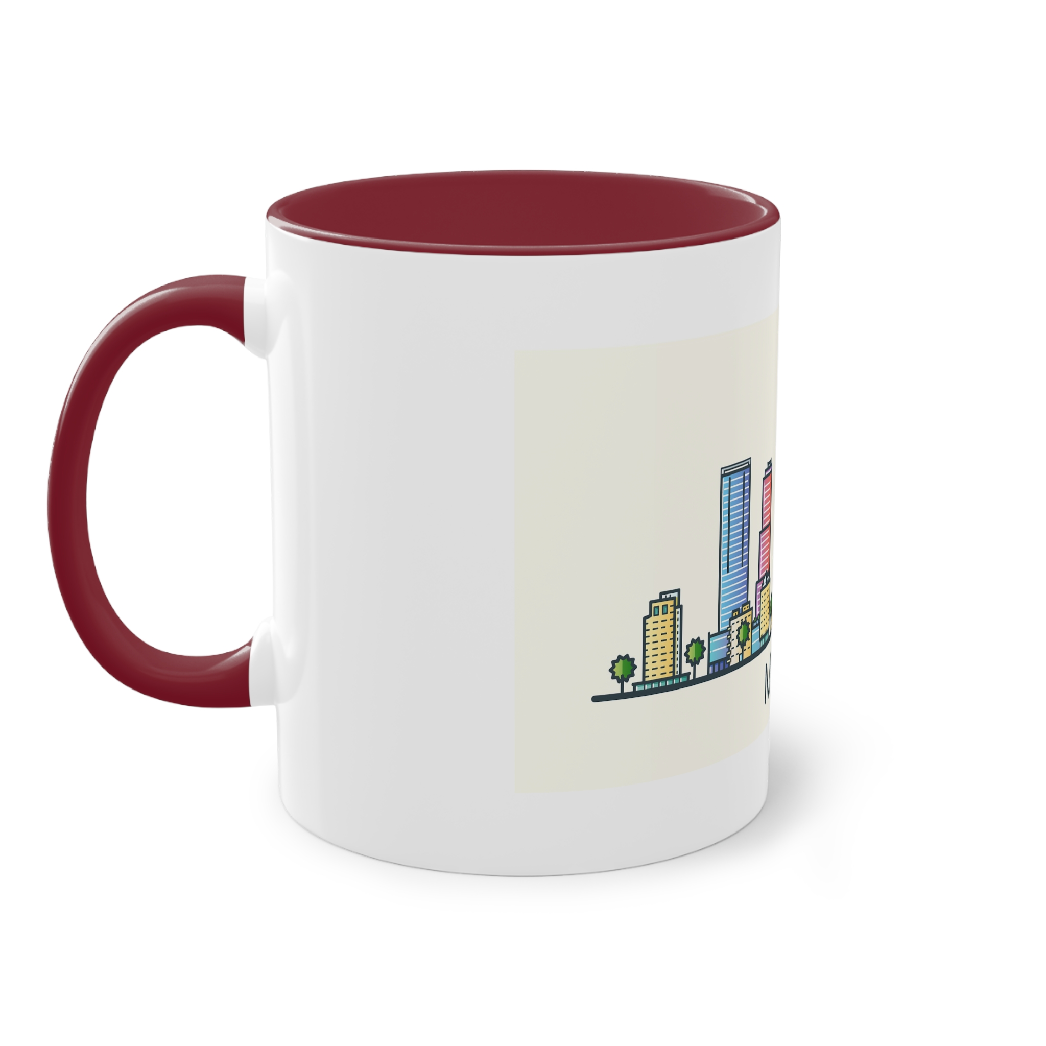 Original Design D051F5 Two Tone Coffee Mug 11oz - Image 7