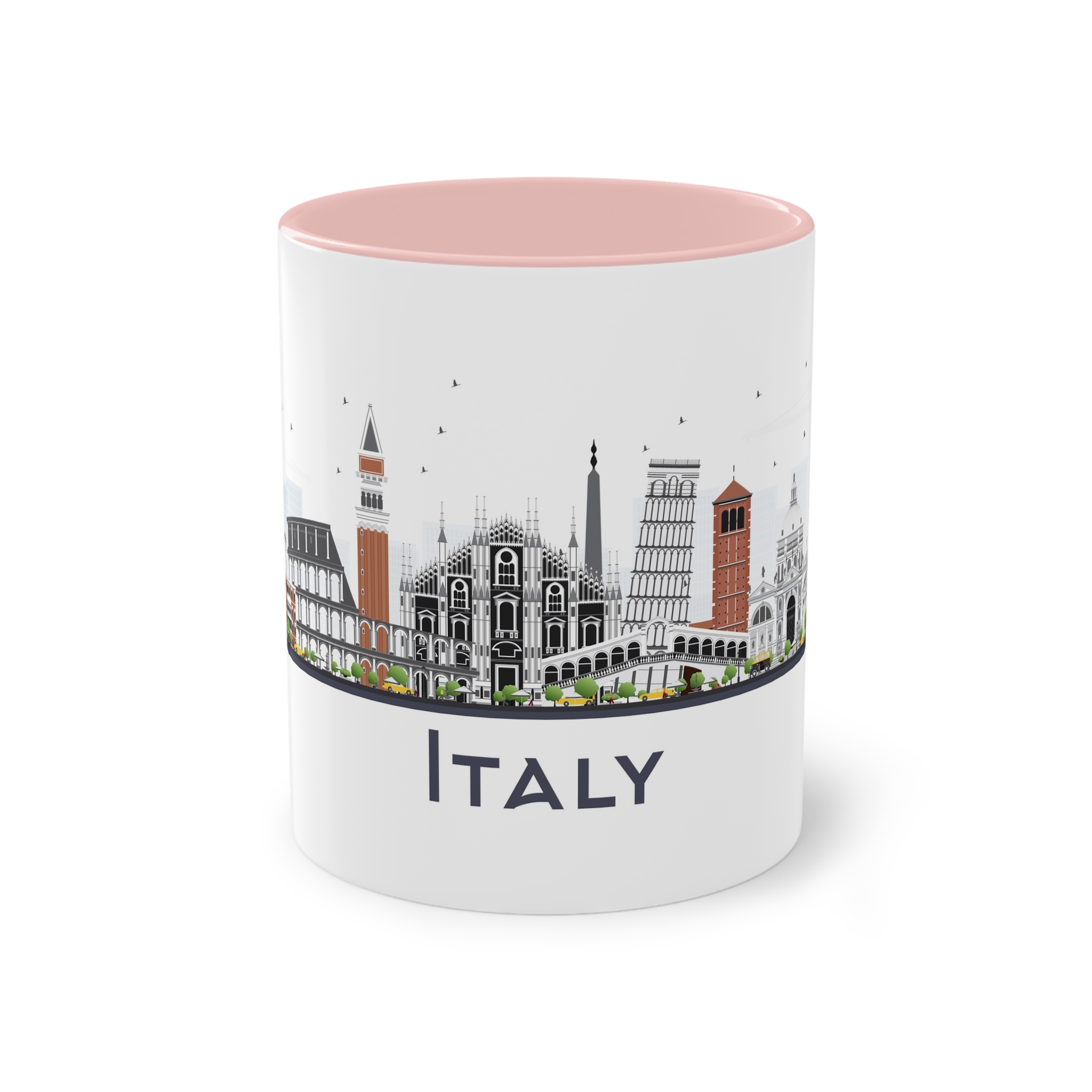 Italy Isolated Two Tone Coffee Mug 11oz - Image 45