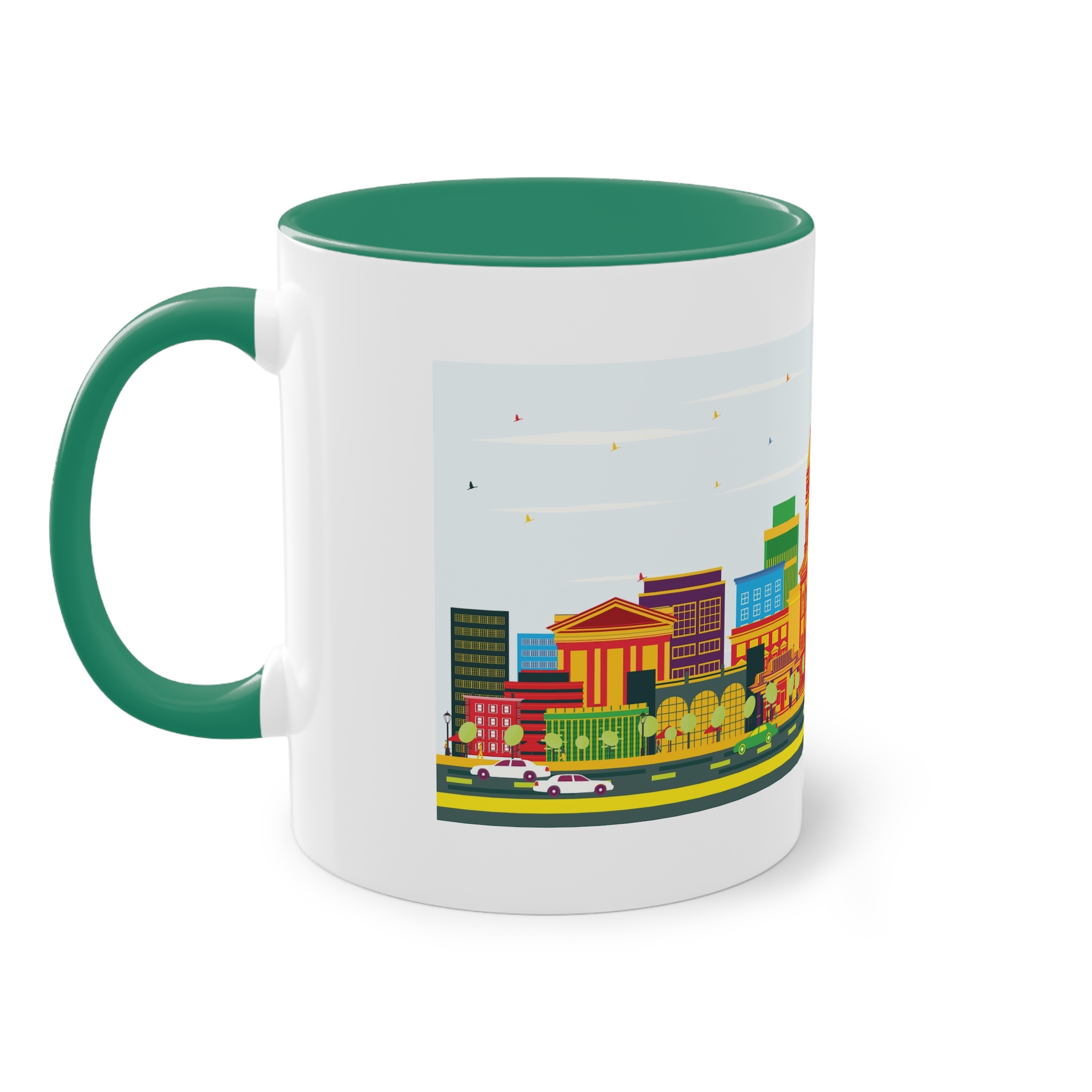 Madison Color Two Tone Coffee Mug 11oz - Image 31