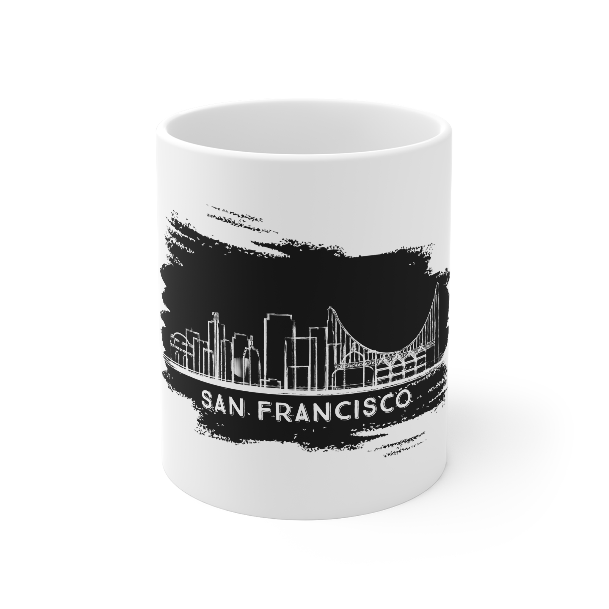 San Francisco Sketch 184543 11oz White Mug