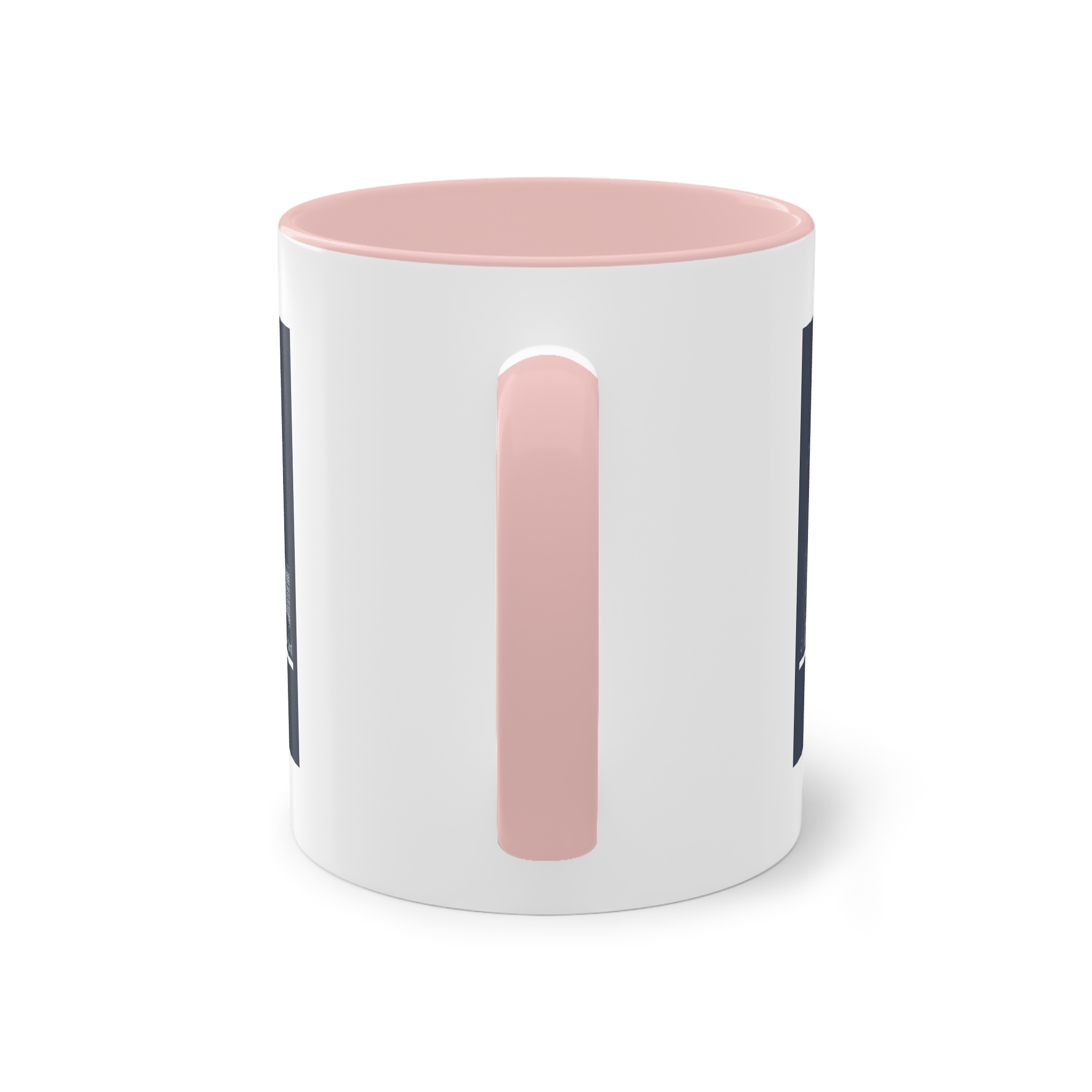 Denver Outline Inverse Two Tone Coffee Mug 11oz - Image 46